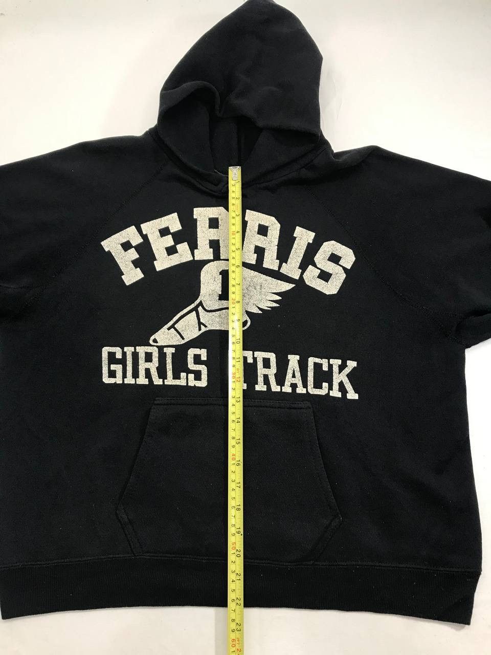 Tultex Vintage Ferris Girl Track Wing Hoodies Size US M / EU 48-50 / 2 - 6 Thumbnail