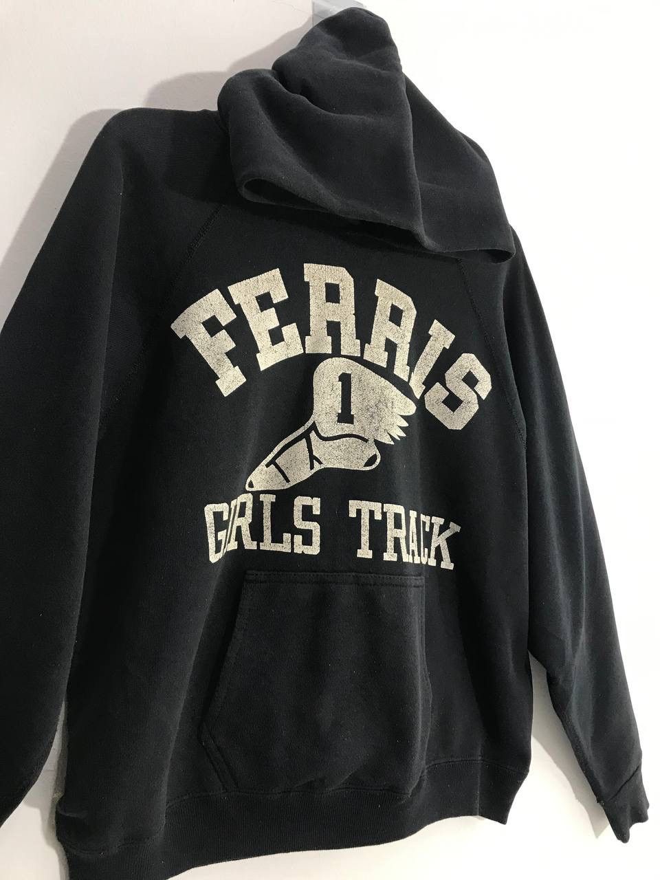 Tultex Vintage Ferris Girl Track Wing Hoodies Size US M / EU 48-50 / 2 - 4 Thumbnail