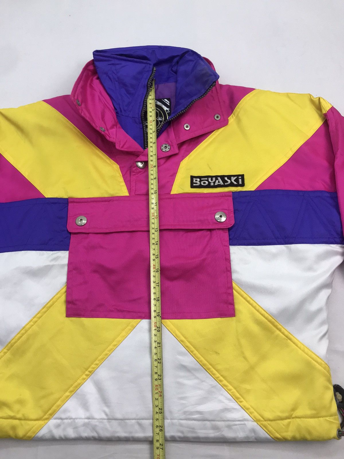 Japanese Brand Boya sports multicolour ski jacket Size US S / EU 44-46 / 1 - 12 Thumbnail