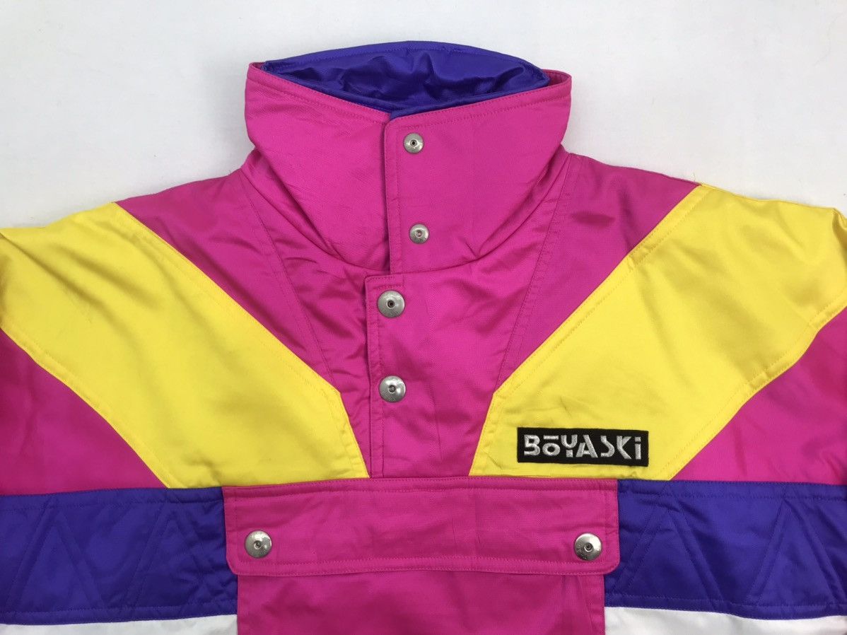 Japanese Brand Boya sports multicolour ski jacket Size US S / EU 44-46 / 1 - 6 Thumbnail