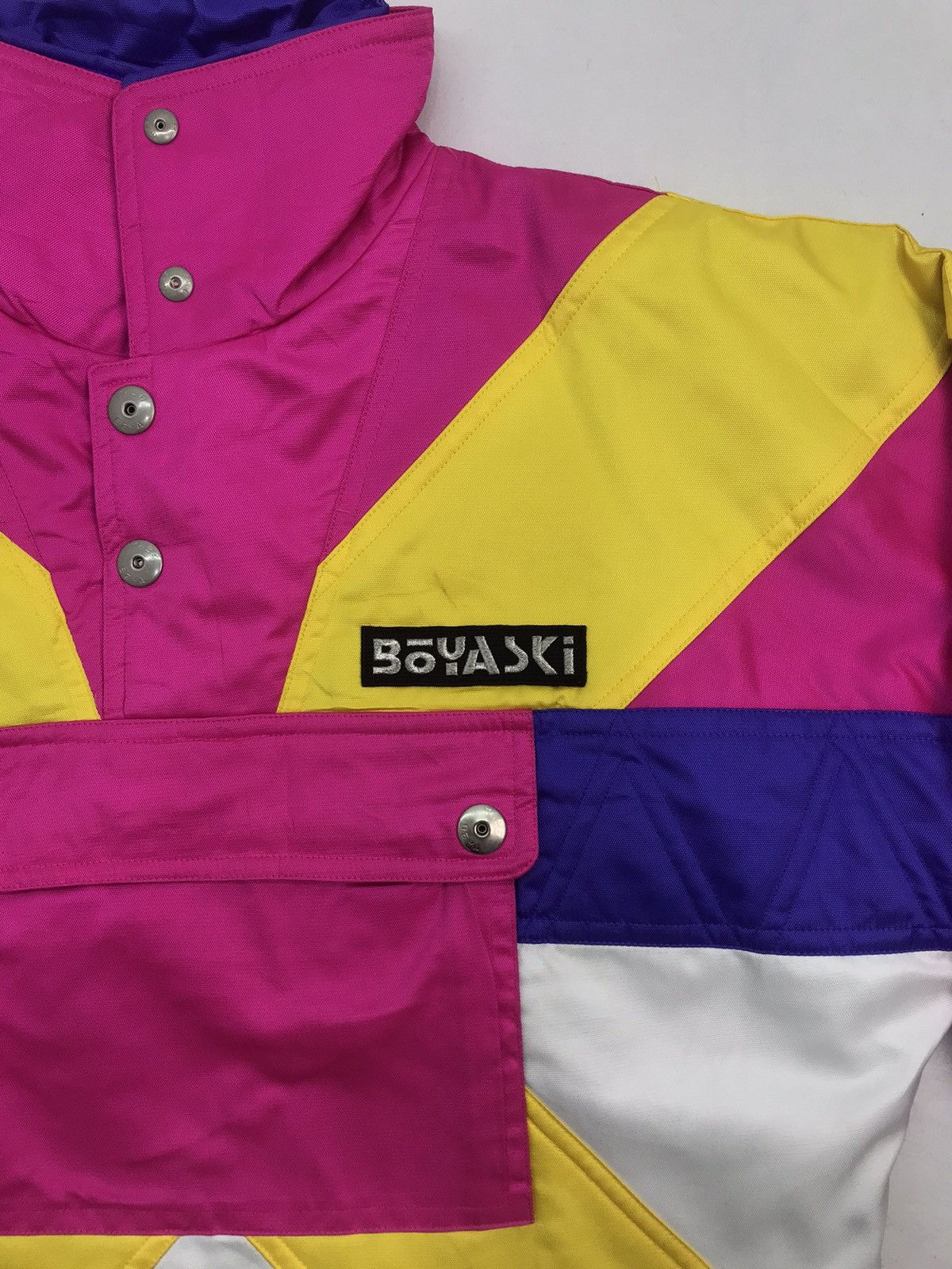 Japanese Brand Boya sports multicolour ski jacket Size US S / EU 44-46 / 1 - 4 Thumbnail