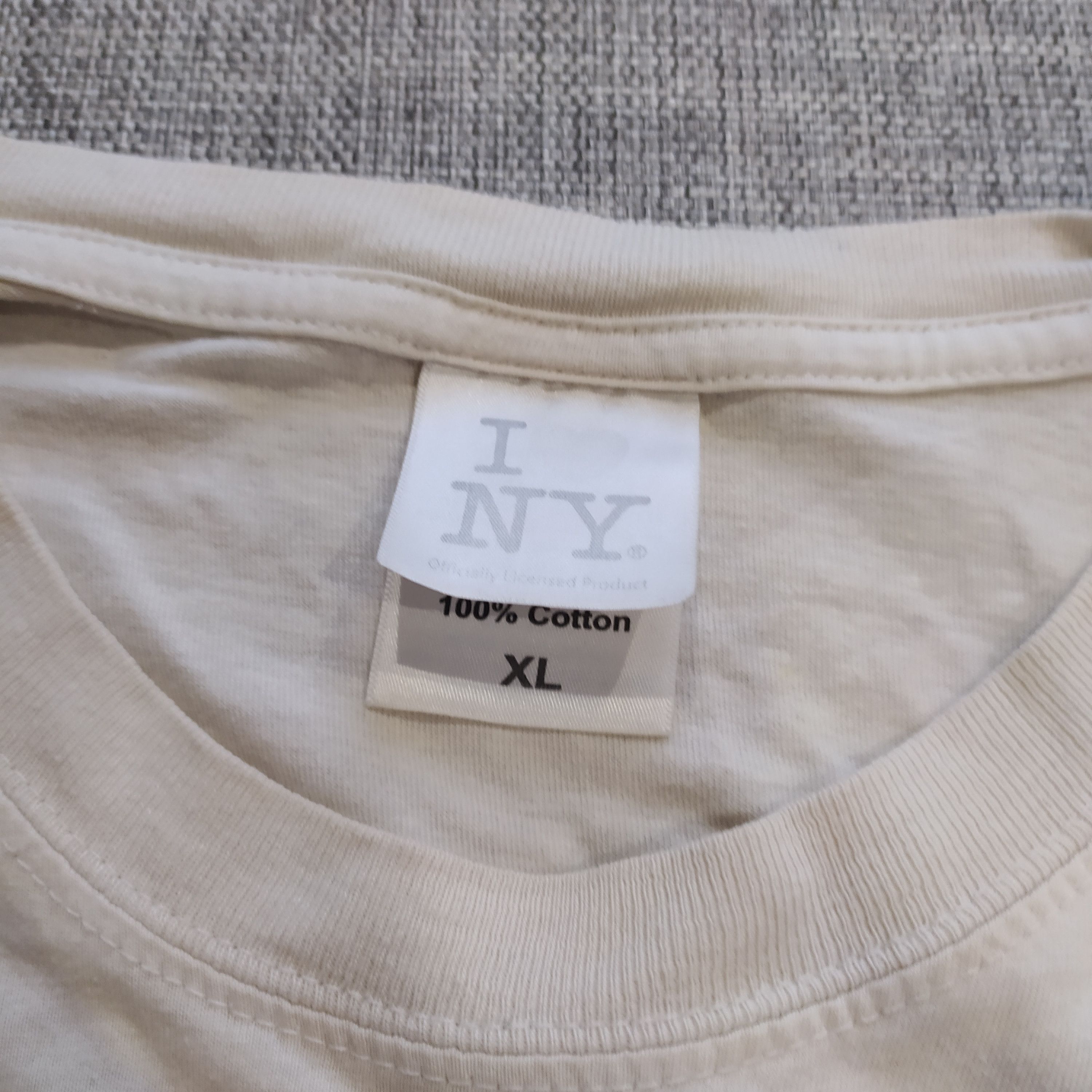 I Love NY × Vintage Vintage 90s I Love New York NY Made in USA Tee Size US XL / EU 56 / 4 - 5 Thumbnail