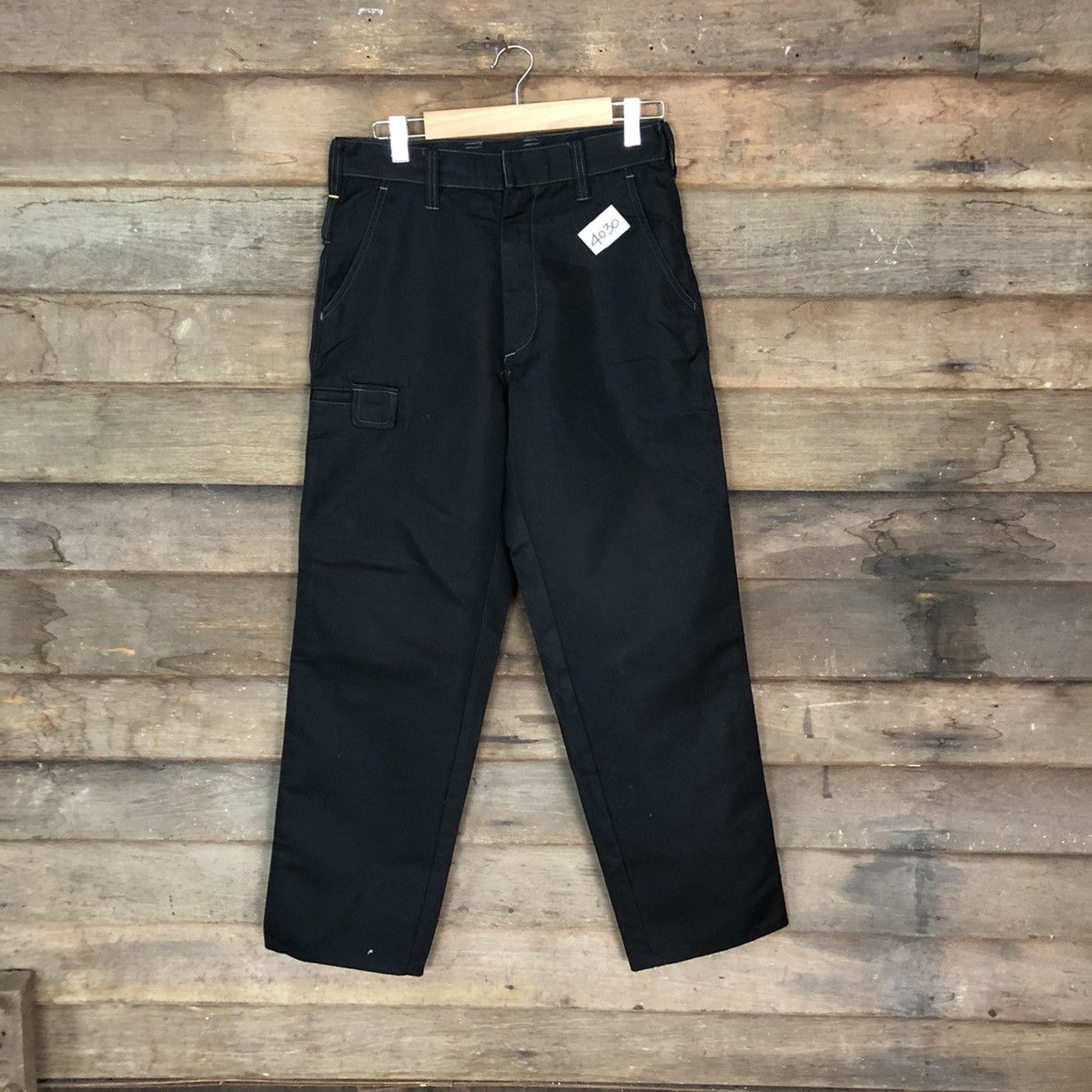 image of Vintage x Workers A.z.i.t.o Black Multipocket Cargo Pants 4030, Women's (Size 26)