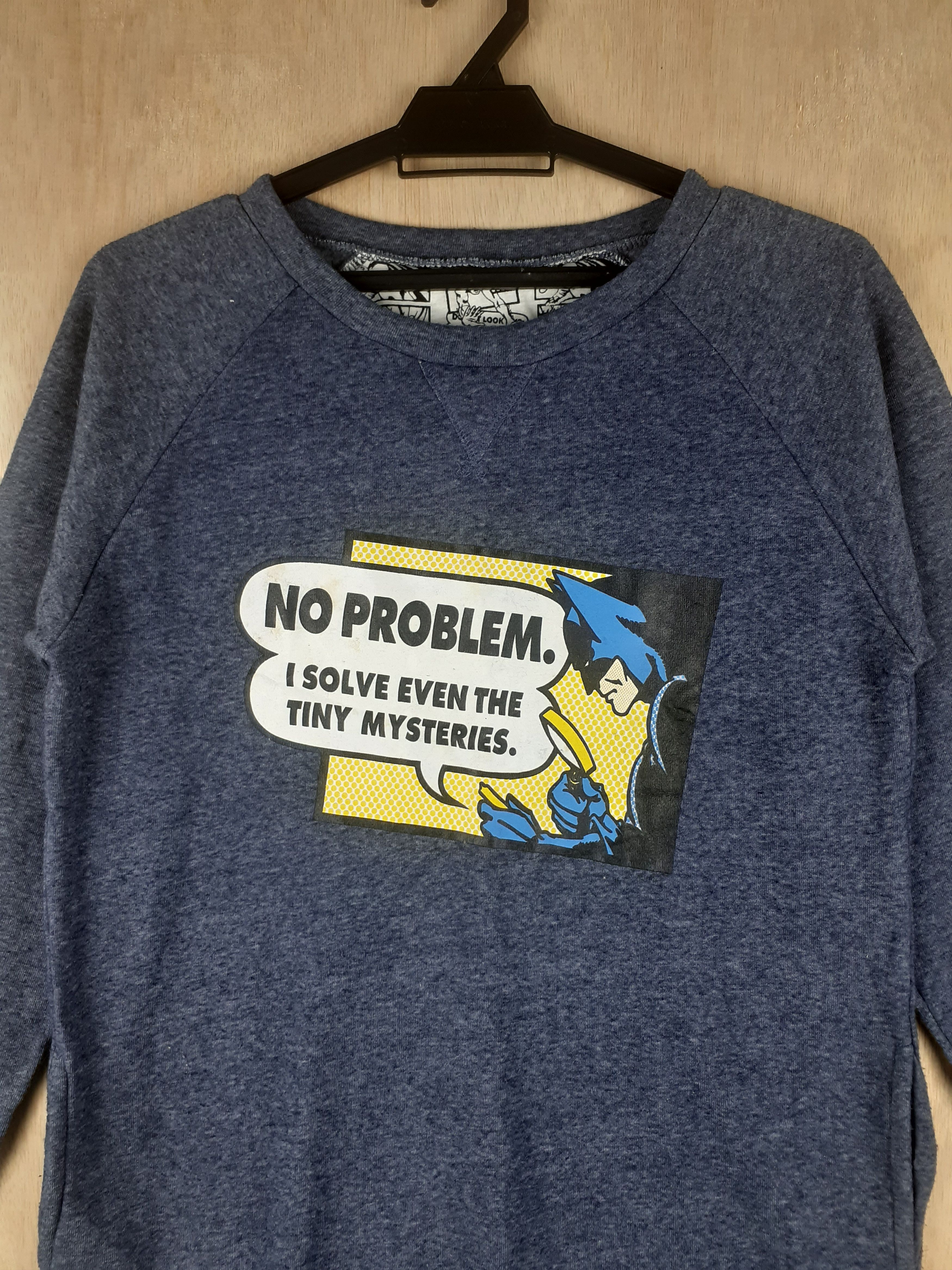 DC Comics Batman vintage gray sweatshirt #2792 Size M / US 6-8 / IT 42-44 - 2 Thumbnail