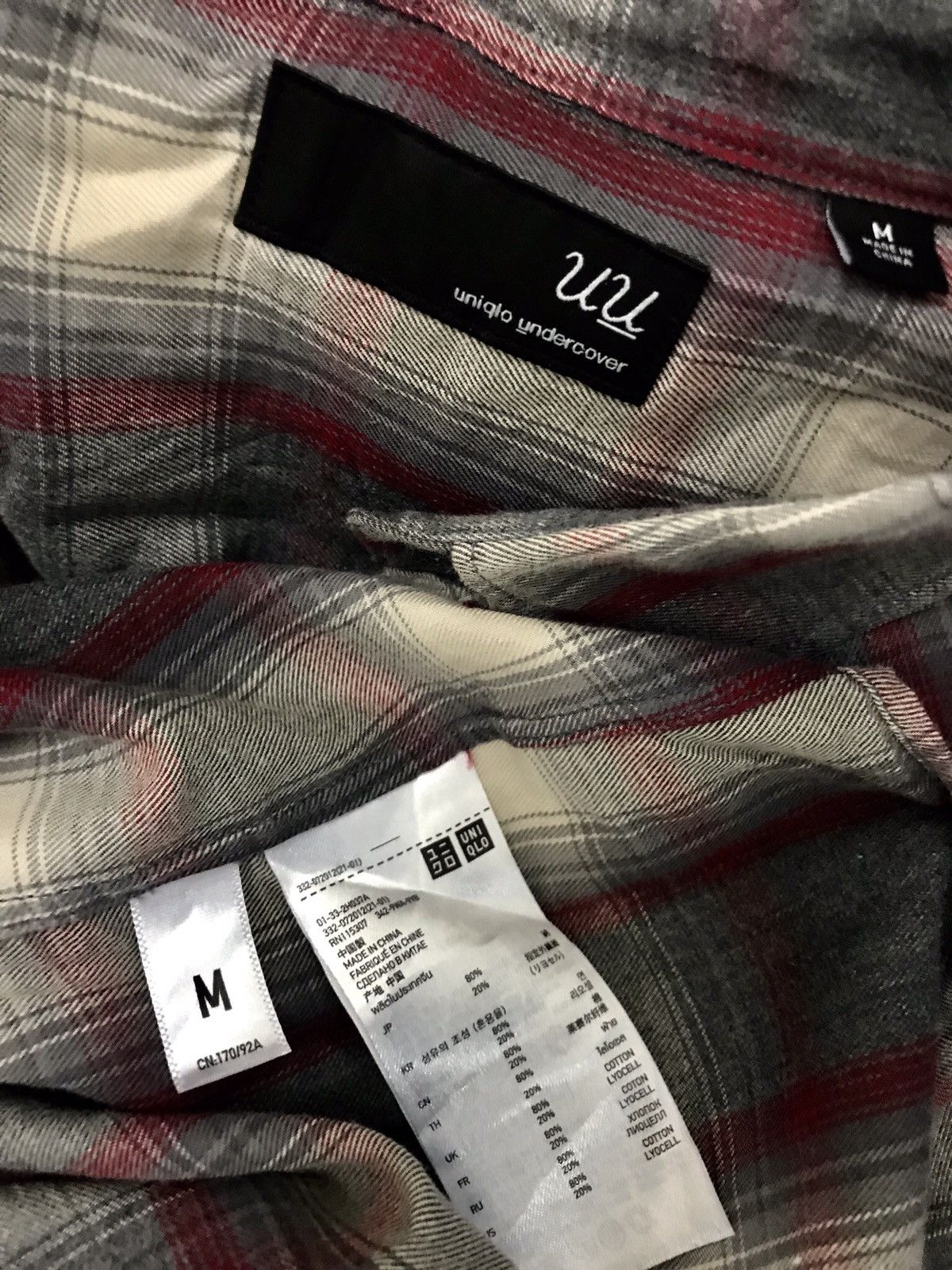 Undercover 💥 Undercover Tartan Check Button Shirt Size US M / EU 48-50 / 2 - 6 Thumbnail