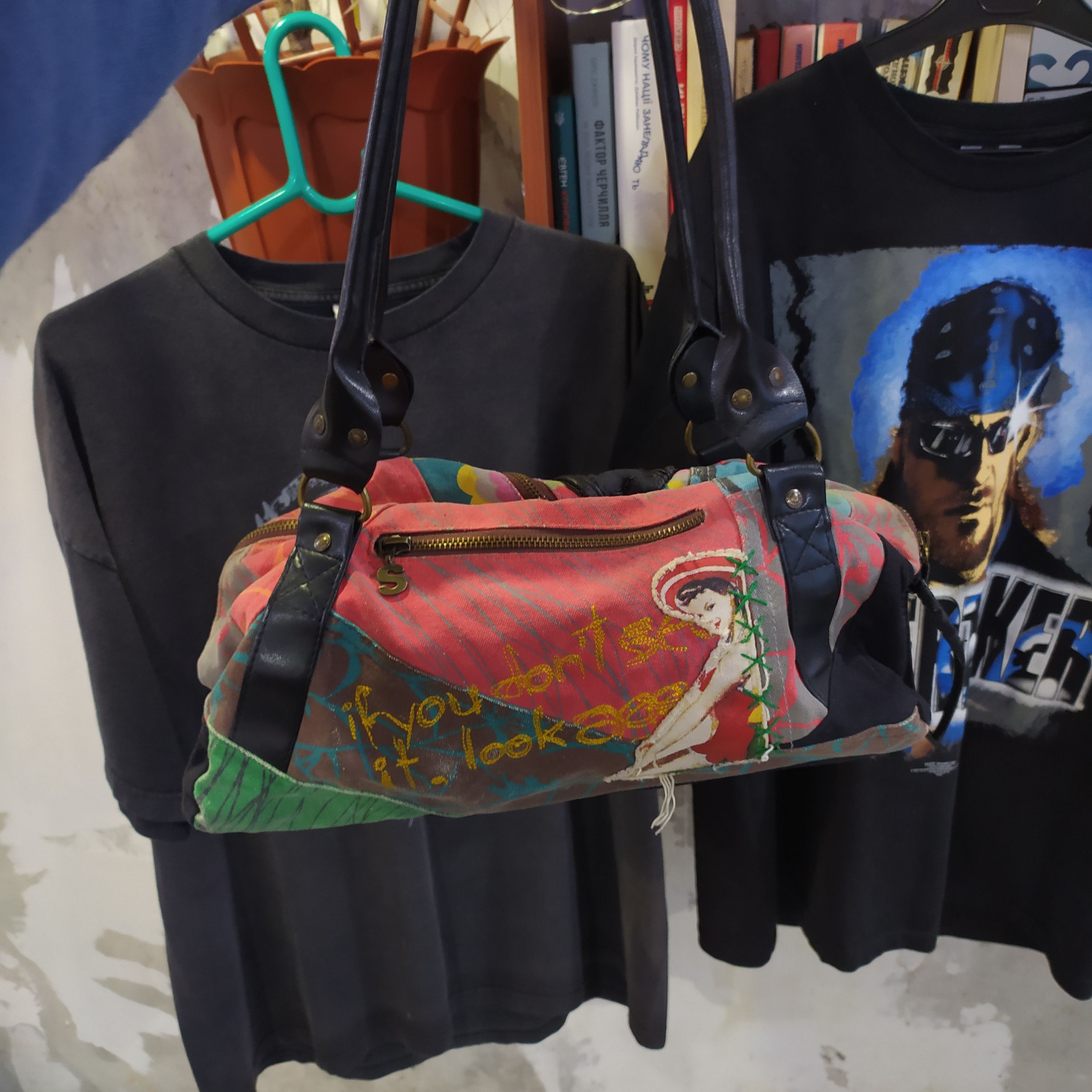 Other Vintage 90s style Art alt Drain Tote bag Size ONE SIZE - 1 Thumbnail