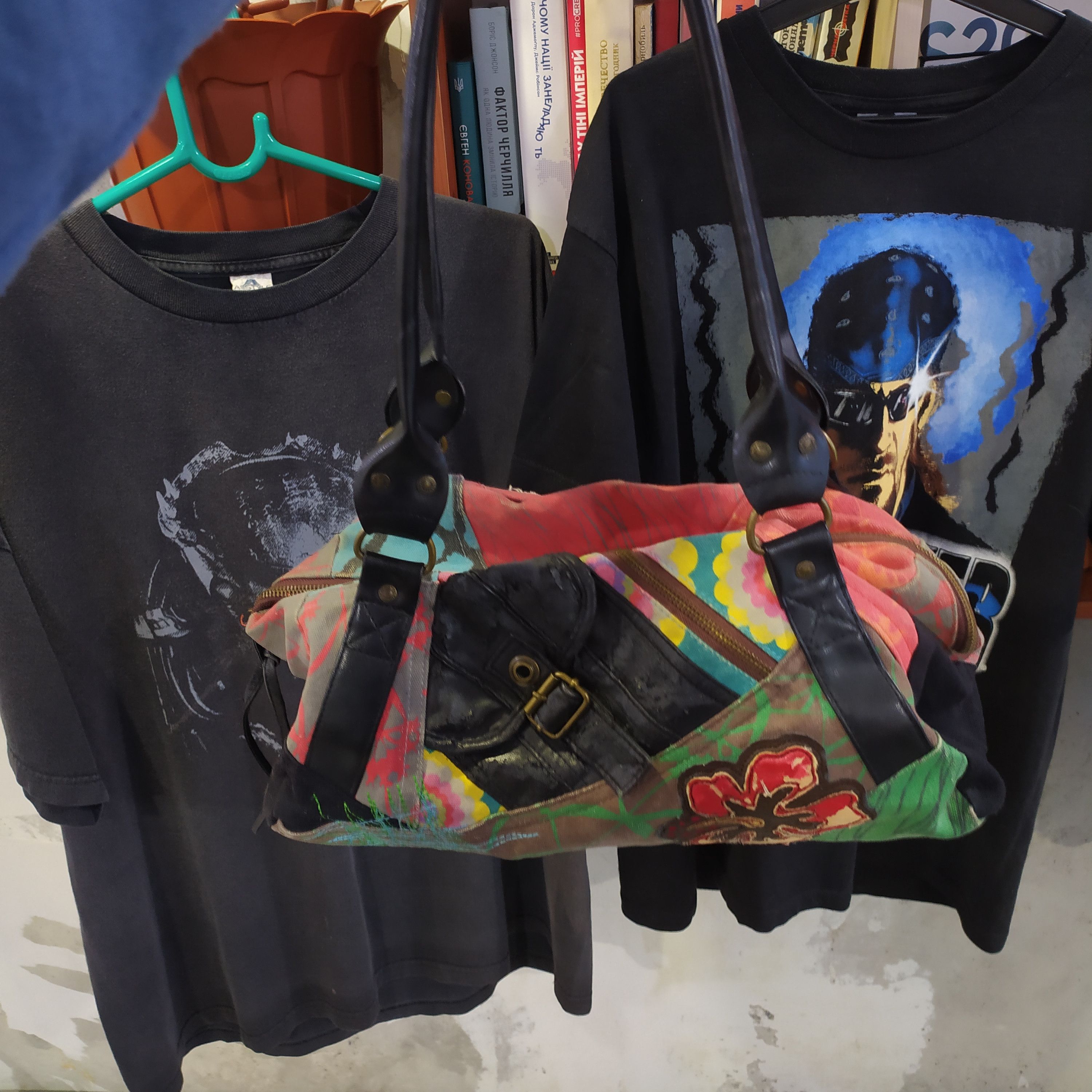 Other Vintage 90s style Art alt Drain Tote bag Size ONE SIZE - 2 Thumbnail