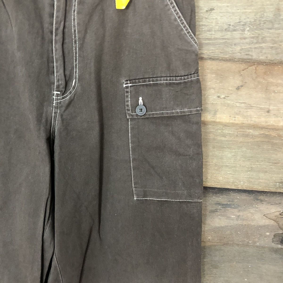 Japanese Brand × Vintage Japanese Brand utility streetwear Brown Pants #3406 Size US 26 / EU 42 - 7 Thumbnail