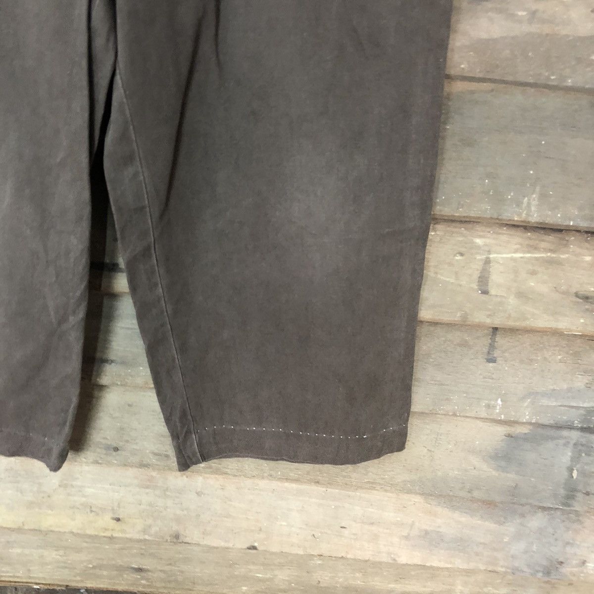 Japanese Brand × Vintage Japanese Brand utility streetwear Brown Pants #3406 Size US 26 / EU 42 - 9 Thumbnail
