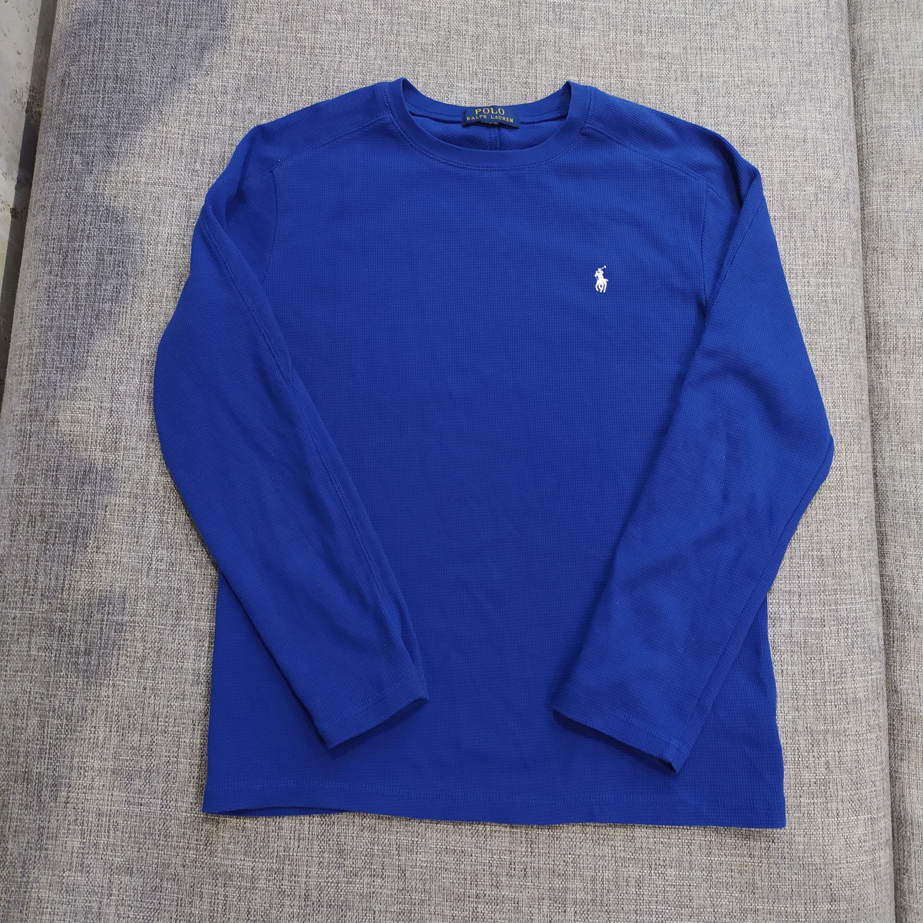 Polo Ralph Lauren × Vintage Vintage Polo Ralph Lauren logo Longsleeve Tshirt Size US S / EU 44-46 / 1 - 1 Thumbnail