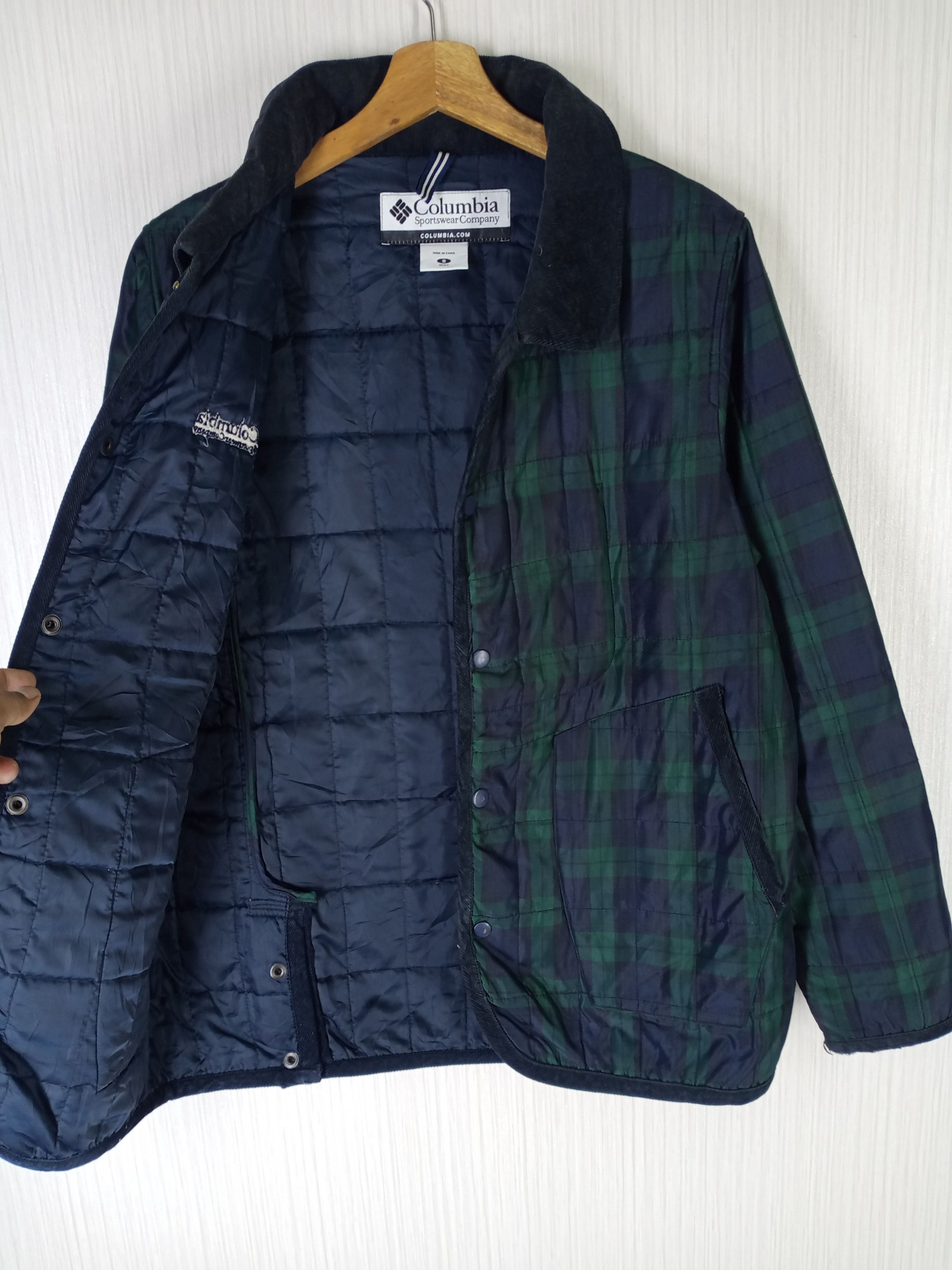 Columbia Rare Vintage Columbia Quilted Plaid Jacket Size US S / EU 44-46 / 1 - 3 Thumbnail