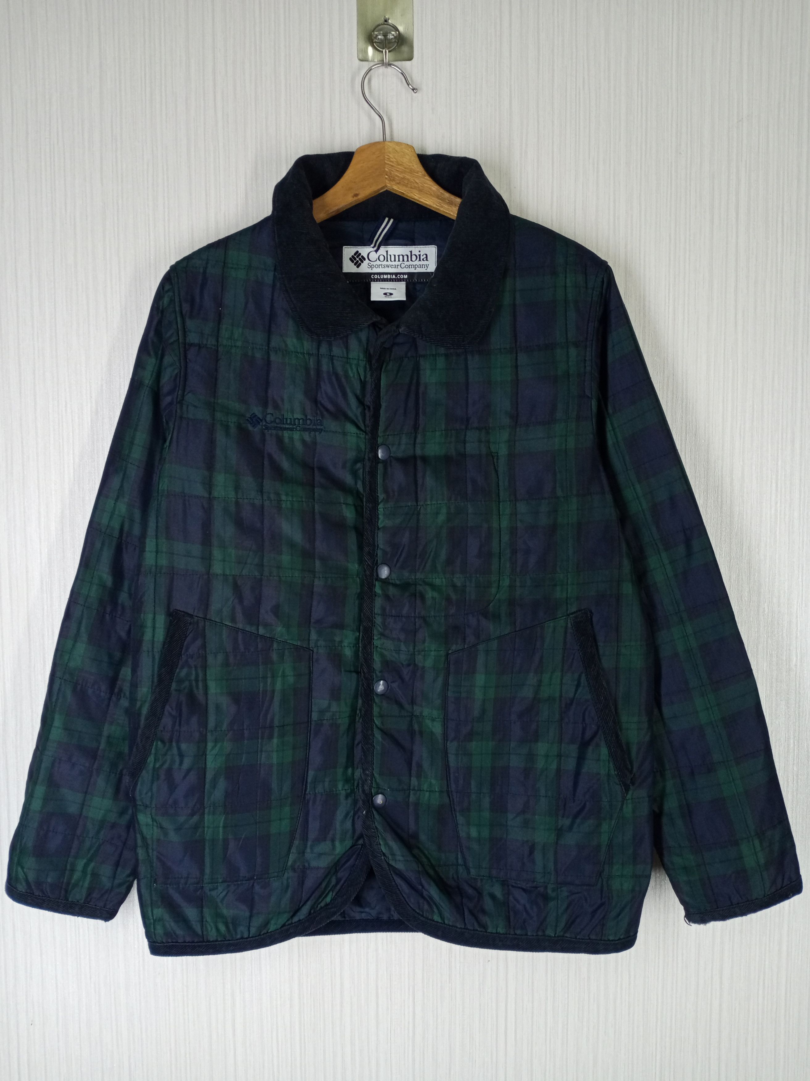 Columbia Rare Vintage Columbia Quilted Plaid Jacket Size US S / EU 44-46 / 1 - 1 Thumbnail