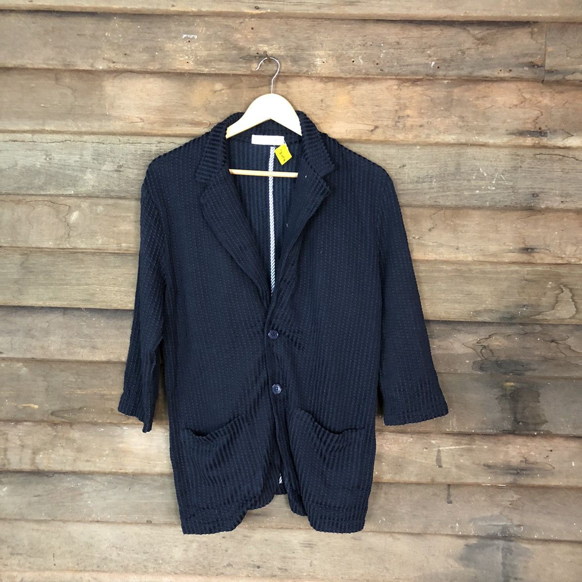 Japanese Brand Skkone Vintage Blue cardigan jacket #3204 Size US M / EU 48-50 / 2 - 1 Thumbnail