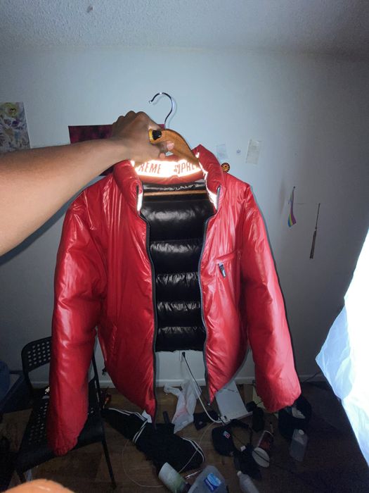 Supreme on sale shiny jacket