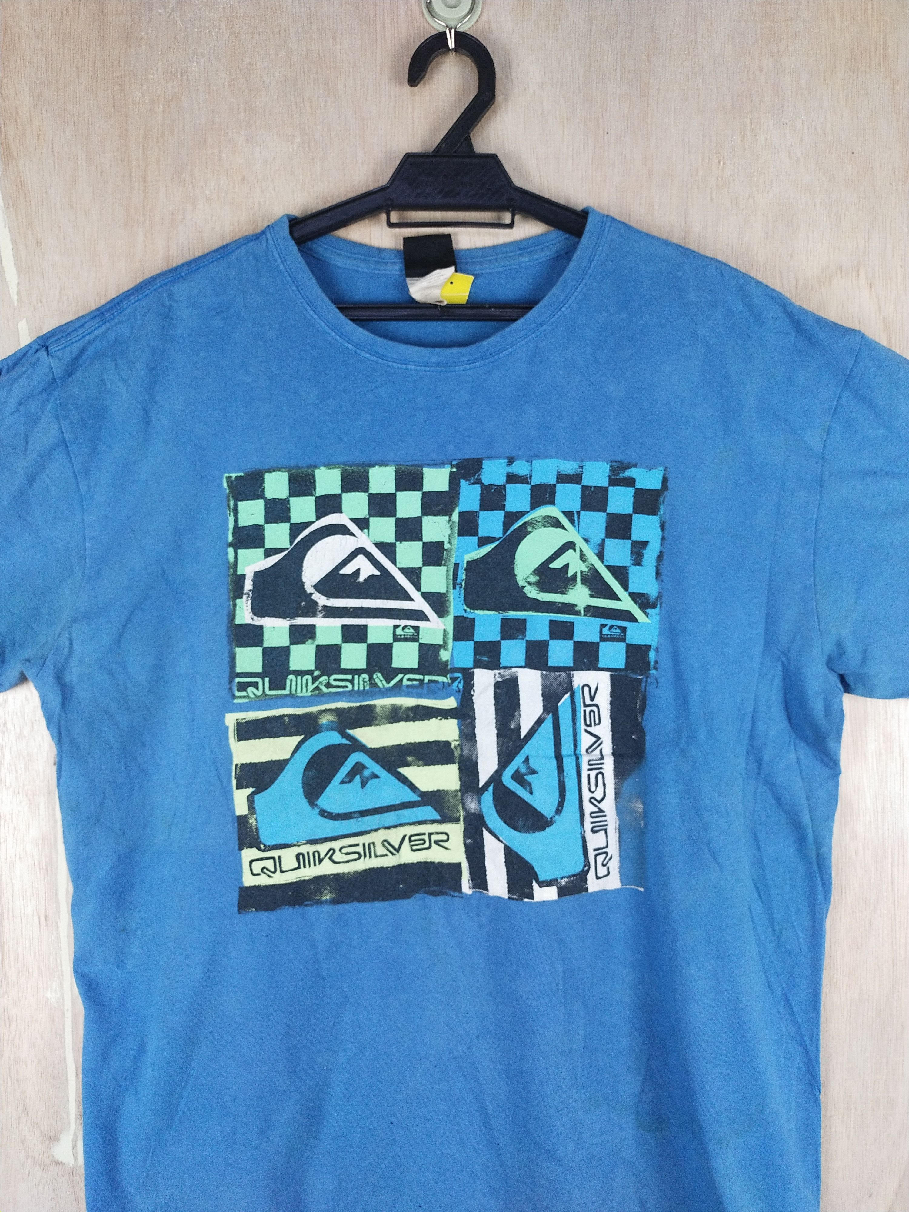 Quiksilver DL Quiksilver blue Tshirt #2543 Size US L / EU 52-54 / 3 - 2 Thumbnail