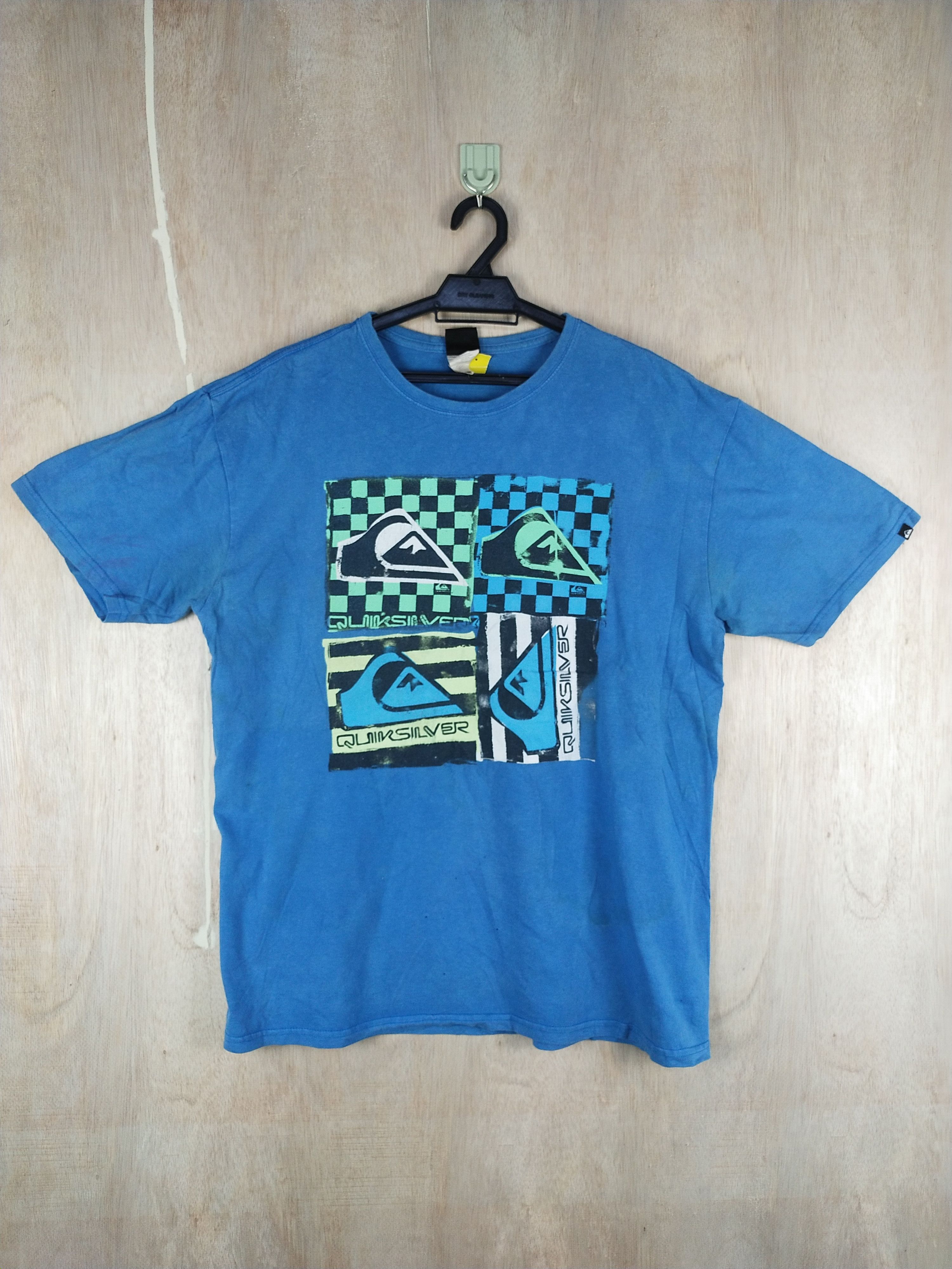 DL Quiksilver blue Tshirt #2543