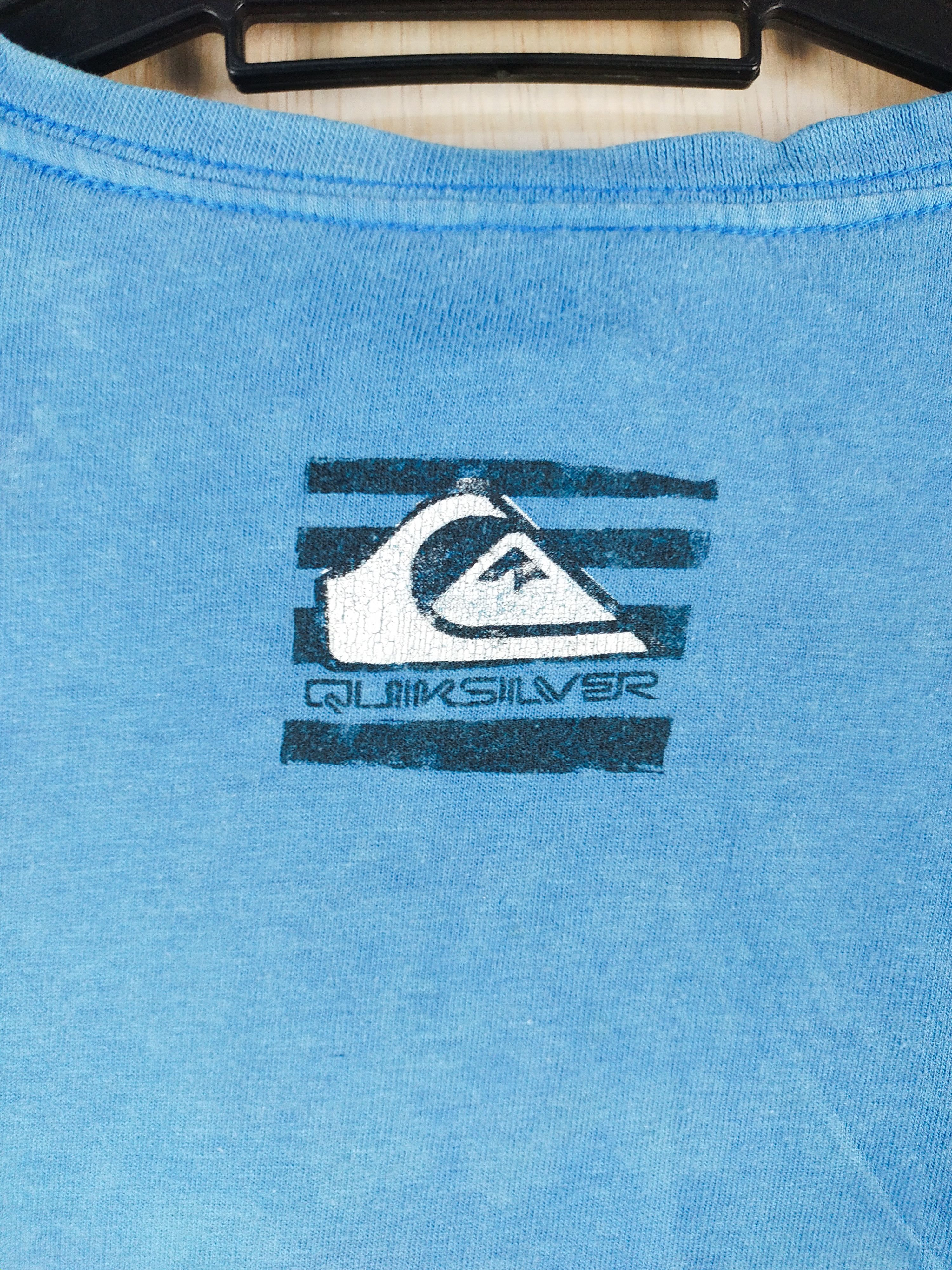 Quiksilver DL Quiksilver blue Tshirt #2543 Size US L / EU 52-54 / 3 - 8 Thumbnail
