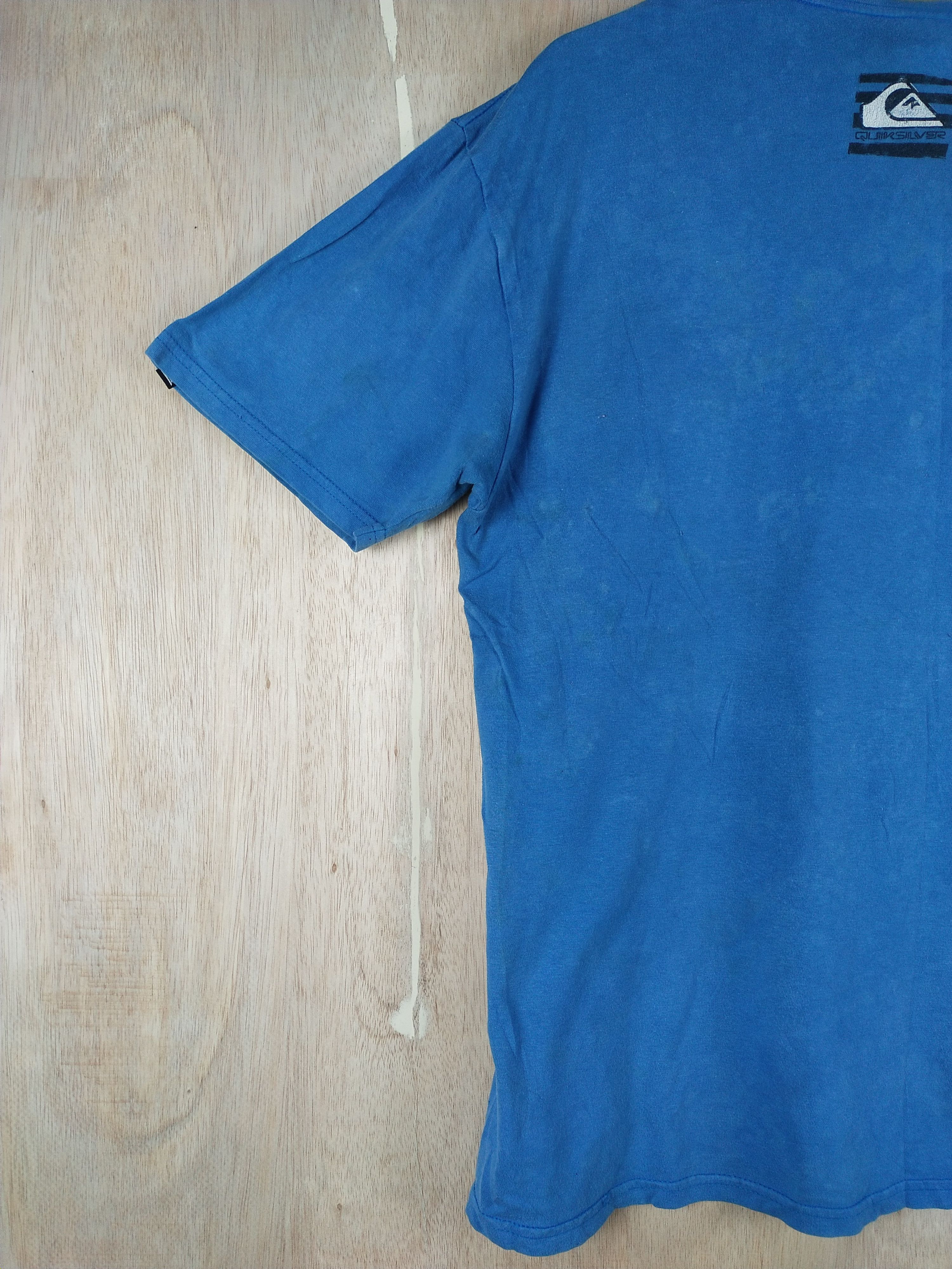 Quiksilver DL Quiksilver blue Tshirt #2543 Size US L / EU 52-54 / 3 - 9 Thumbnail