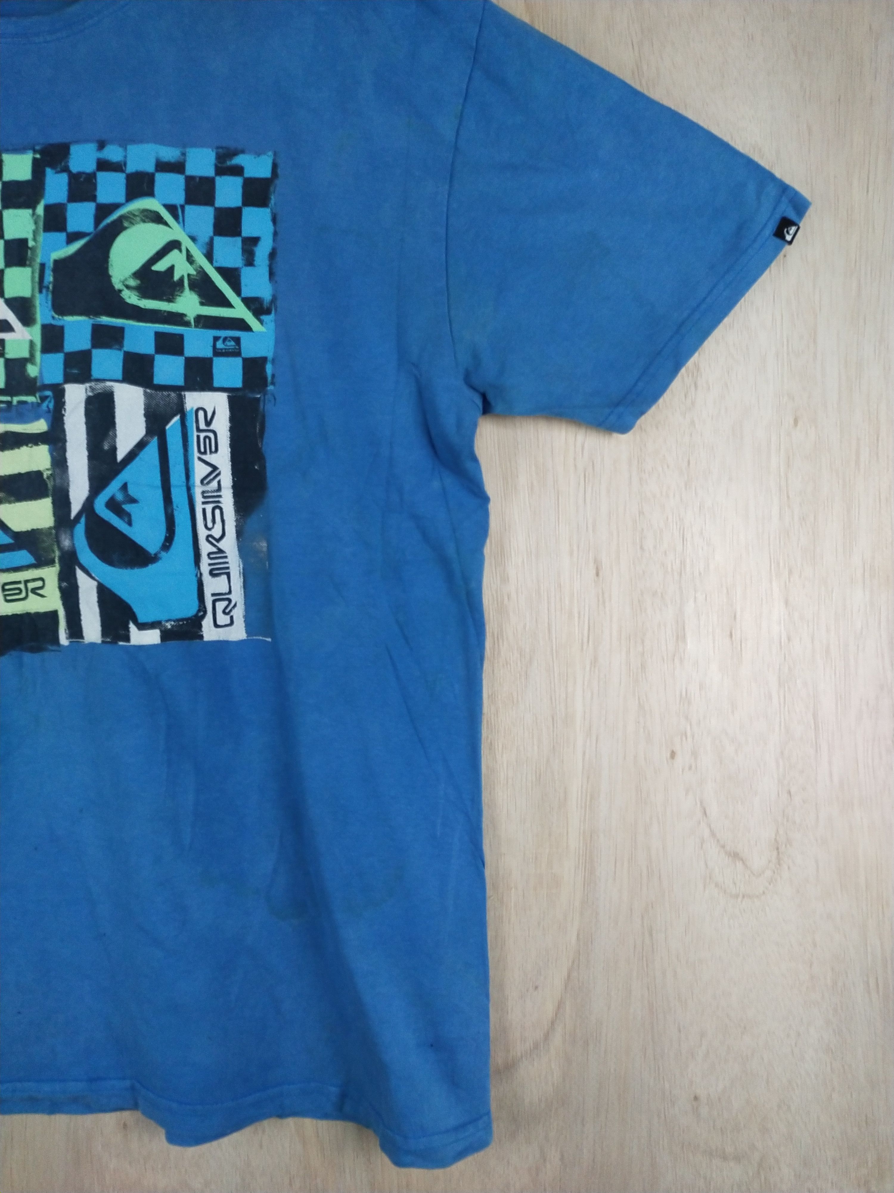 Quiksilver DL Quiksilver blue Tshirt #2543 Size US L / EU 52-54 / 3 - 5 Thumbnail