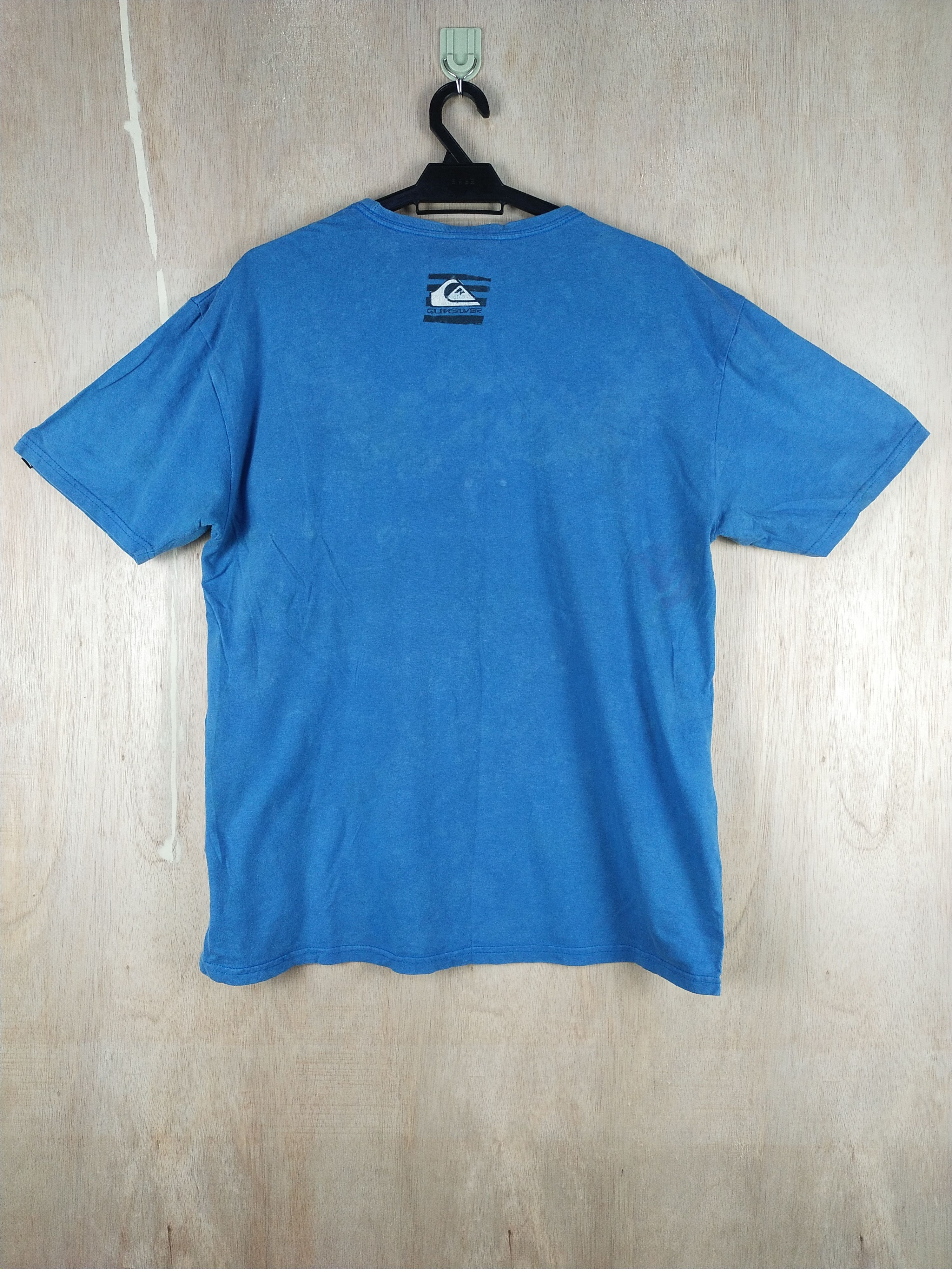 Quiksilver DL Quiksilver blue Tshirt #2543 Size US L / EU 52-54 / 3 - 7 Thumbnail