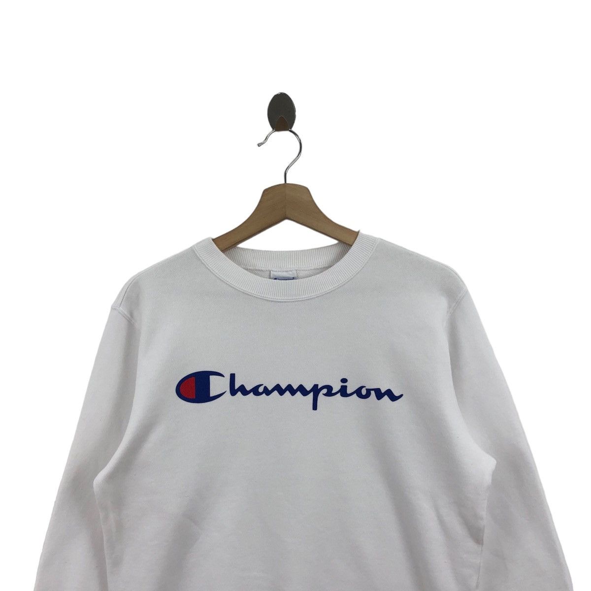 Champion × Vintage Pick!! Vtg CHAMPION Big Logo Sweatshirt Pullover Jumper Size US M / EU 48-50 / 2 - 6 Thumbnail