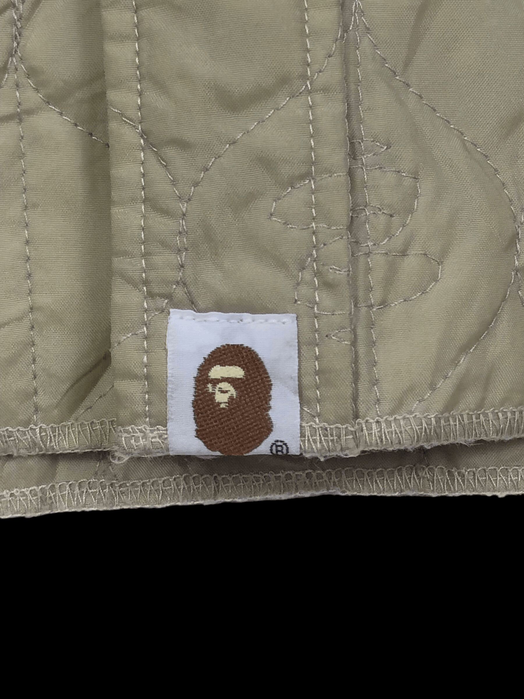 Bape MONOGRAM QUILTED SHIRT JACKET Size US XL / EU 56 / 4 - 5 Thumbnail