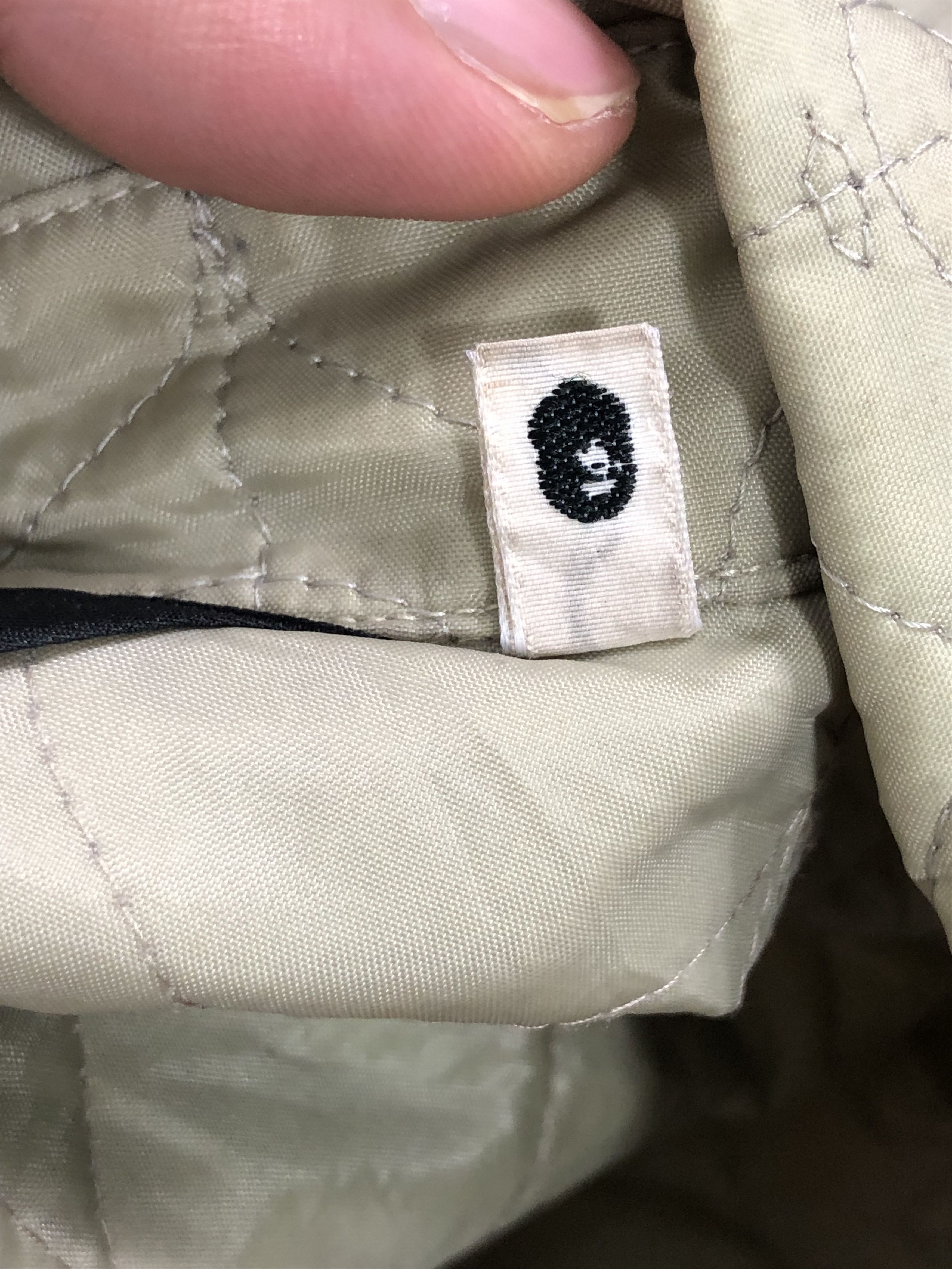 Bape MONOGRAM QUILTED SHIRT JACKET Size US XL / EU 56 / 4 - 14 Thumbnail