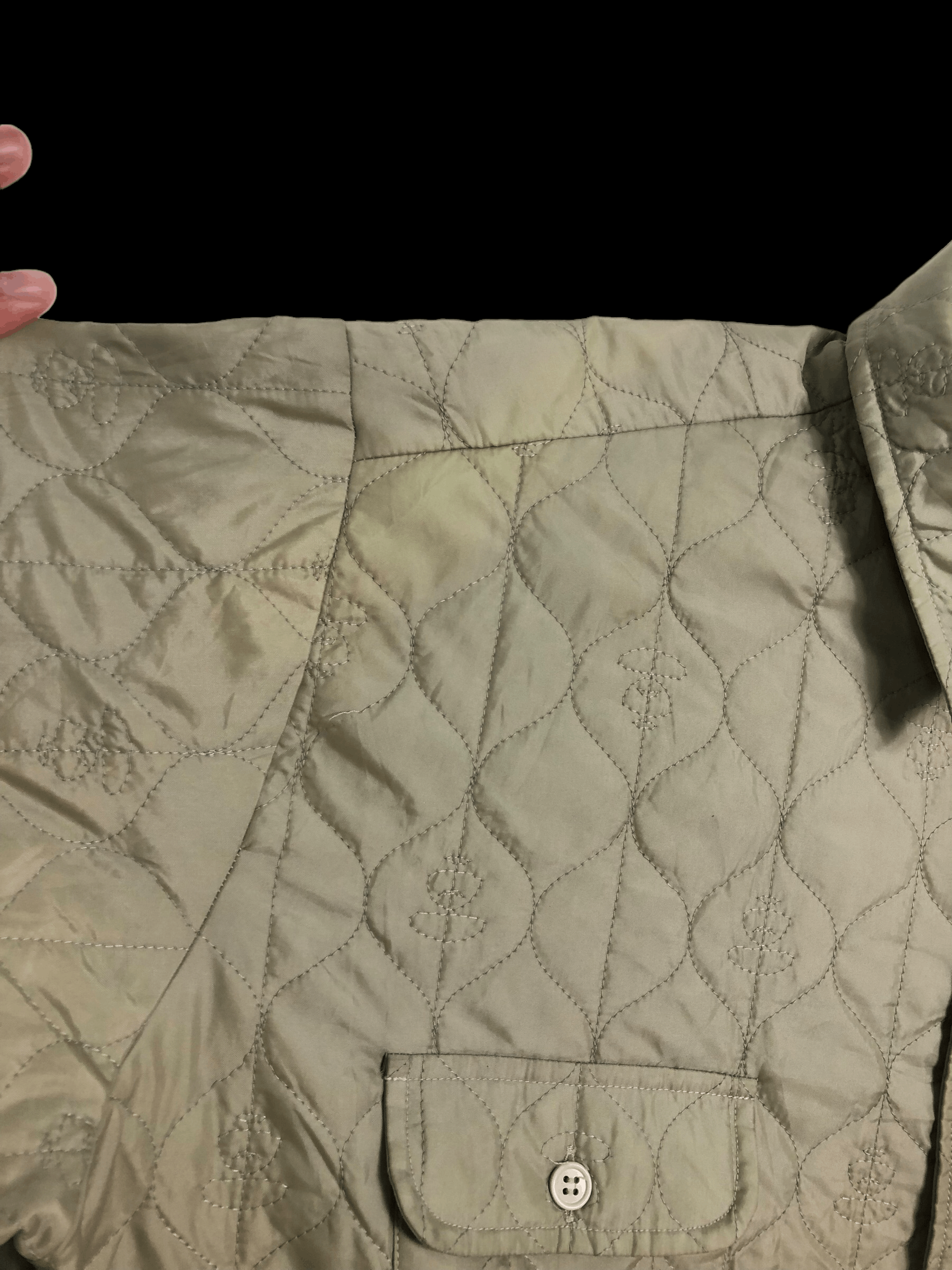 Bape MONOGRAM QUILTED SHIRT JACKET Size US XL / EU 56 / 4 - 9 Thumbnail