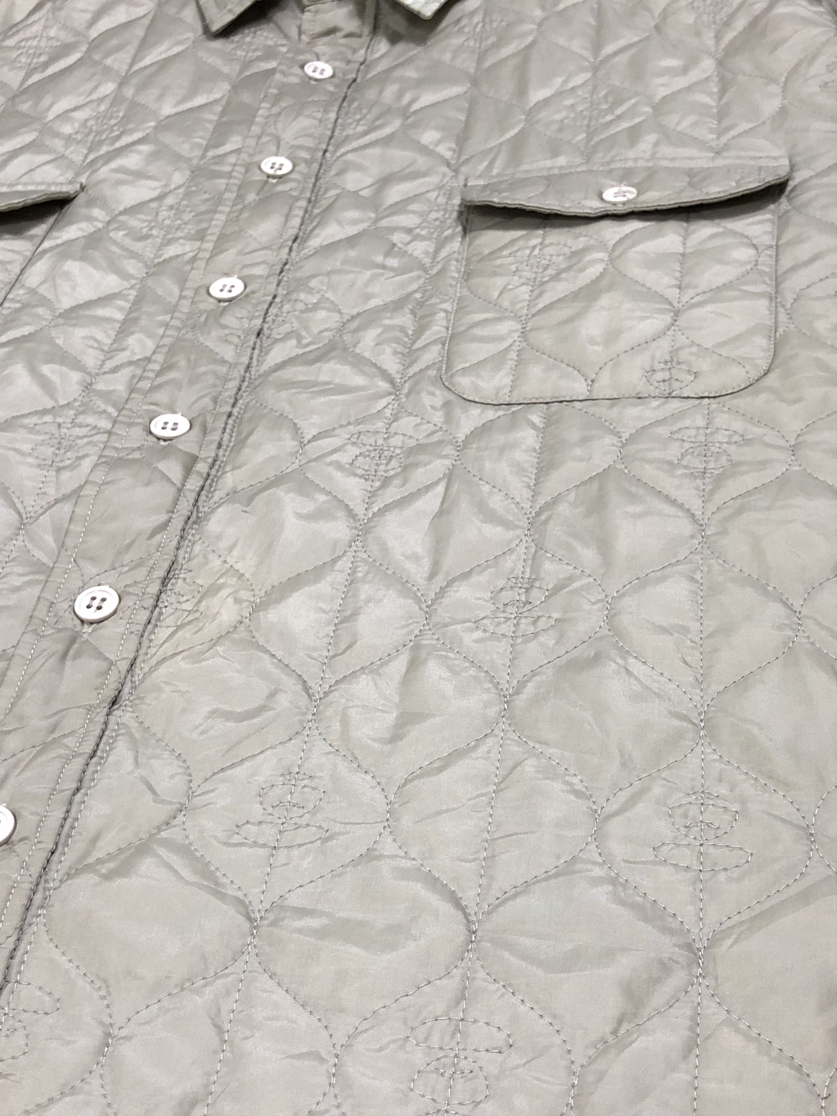 Bape MONOGRAM QUILTED SHIRT JACKET Size US XL / EU 56 / 4 - 12 Thumbnail
