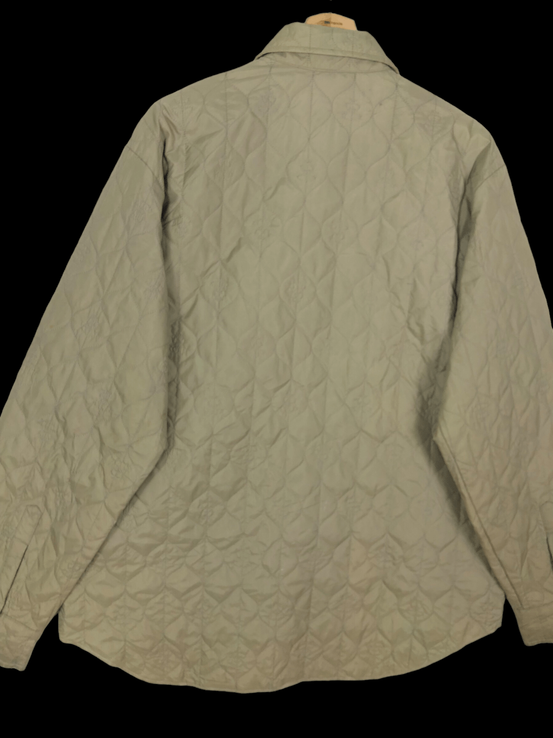 Bape MONOGRAM QUILTED SHIRT JACKET Size US XL / EU 56 / 4 - 8 Thumbnail