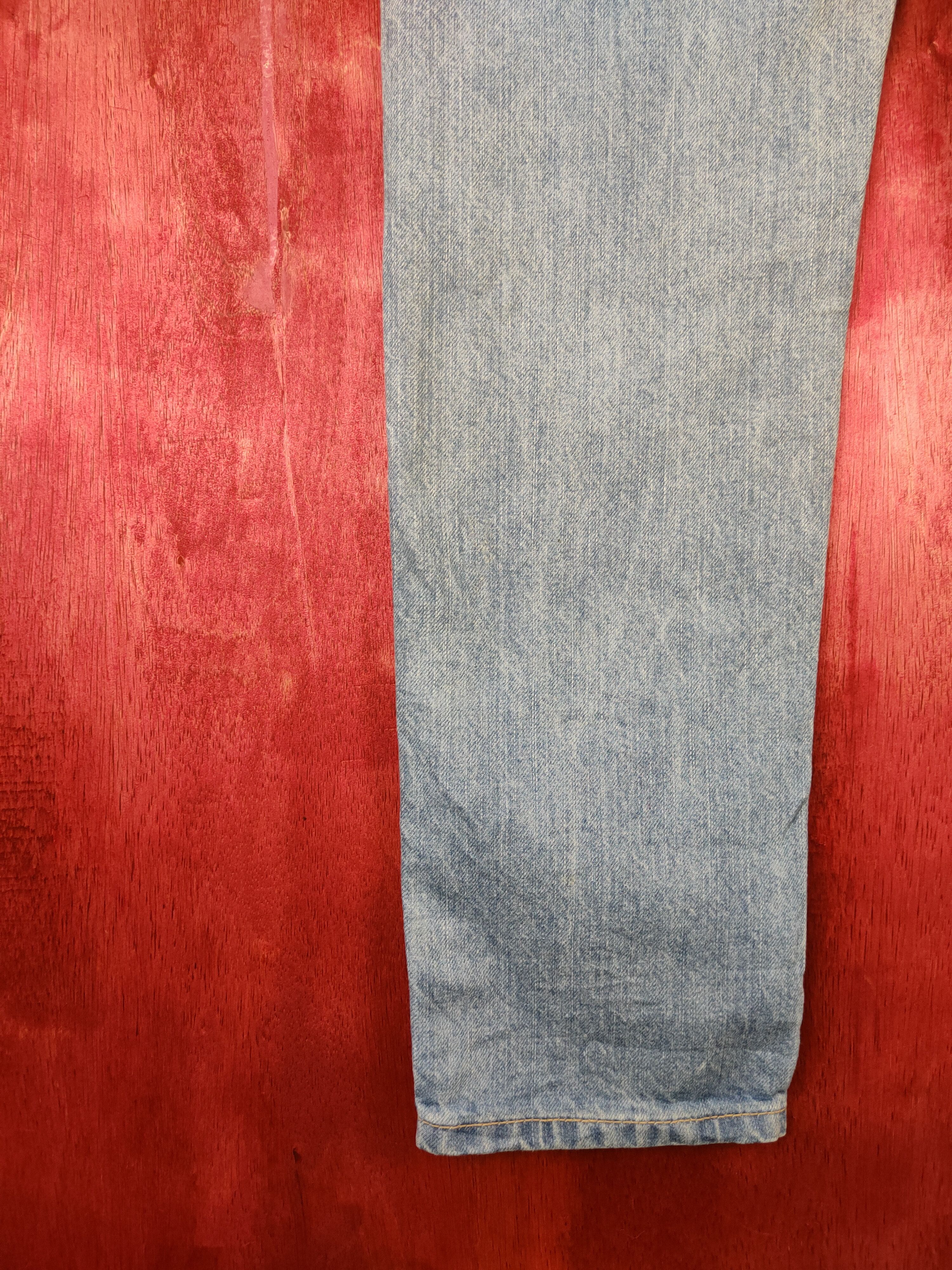Japanese Brand Colza Blue Denim Distressed Denim #5965 Size 30" / US 8 / IT 44 - 9 Thumbnail