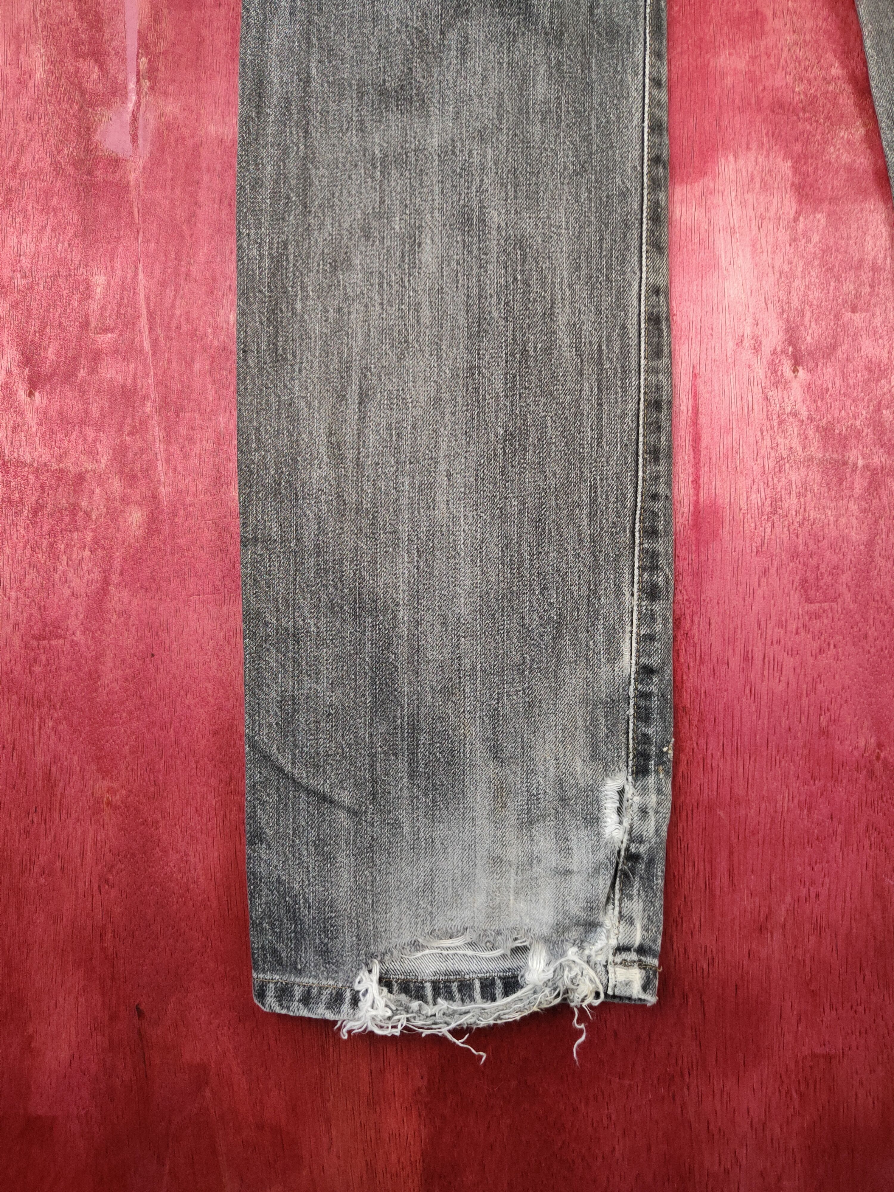 Edwin × Japanese Brand Edwin Faded Distressed Denim #5959 Size US 28 / EU 44 - 9 Thumbnail