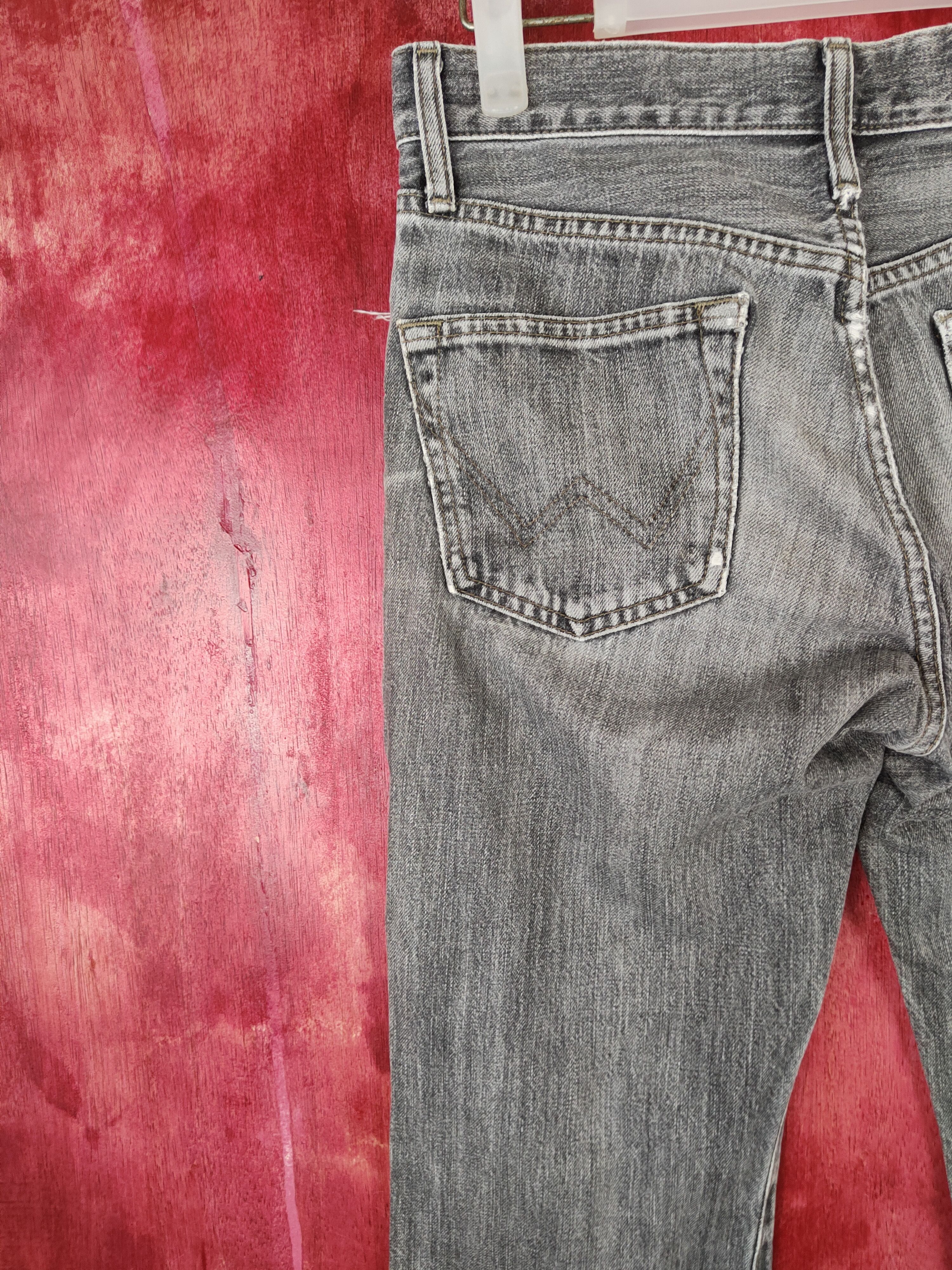 Edwin × Japanese Brand Edwin Faded Distressed Denim #5959 Size US 28 / EU 44 - 8 Thumbnail