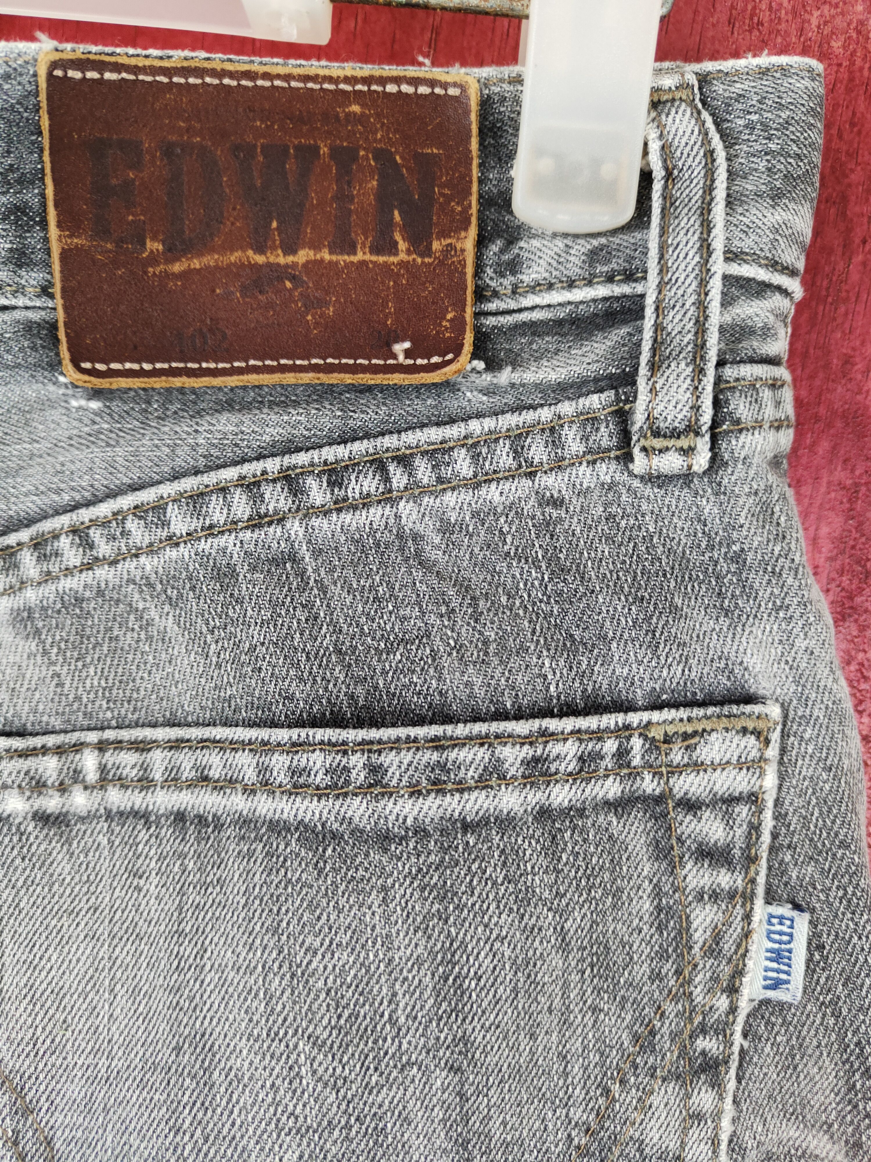 Edwin × Japanese Brand Edwin Faded Distressed Denim #5959 Size US 28 / EU 44 - 10 Thumbnail