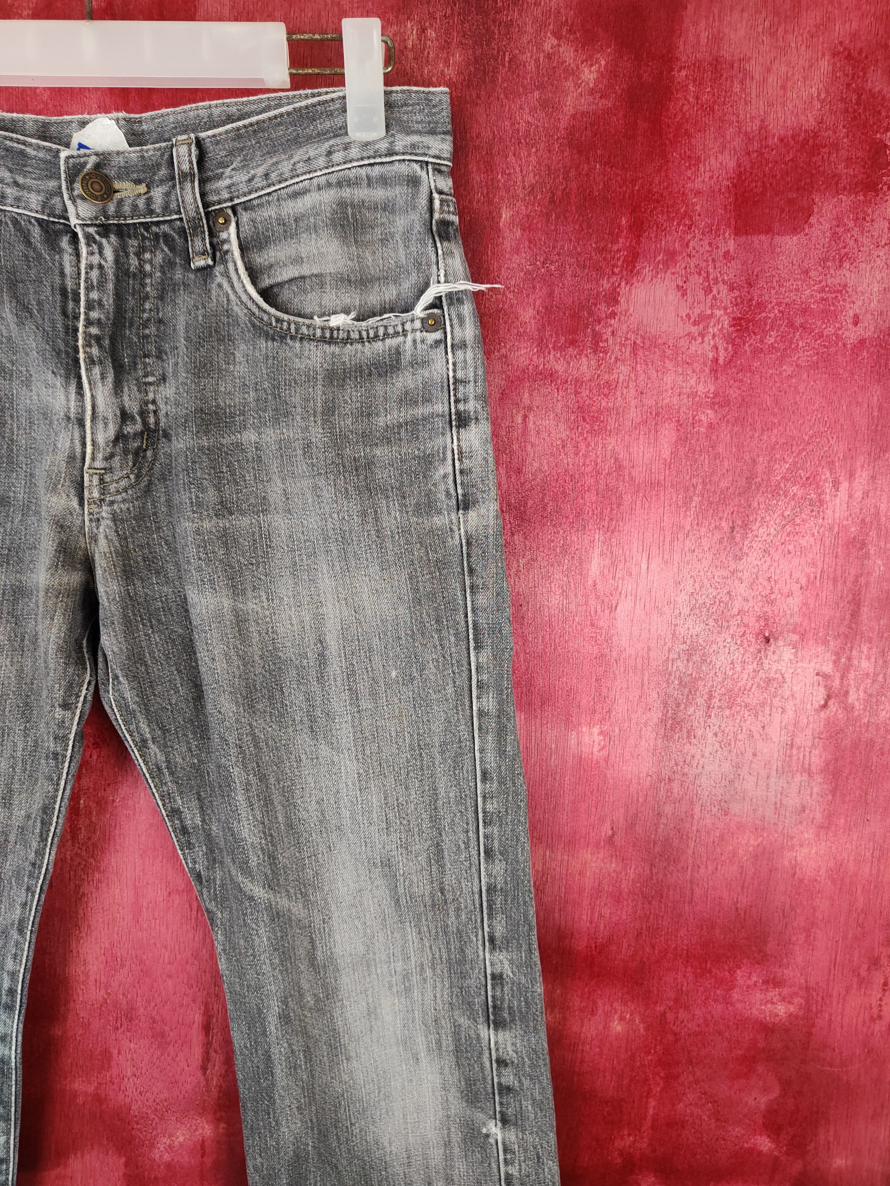 Edwin × Japanese Brand Edwin Faded Distressed Denim #5959 Size US 28 / EU 44 - 5 Thumbnail