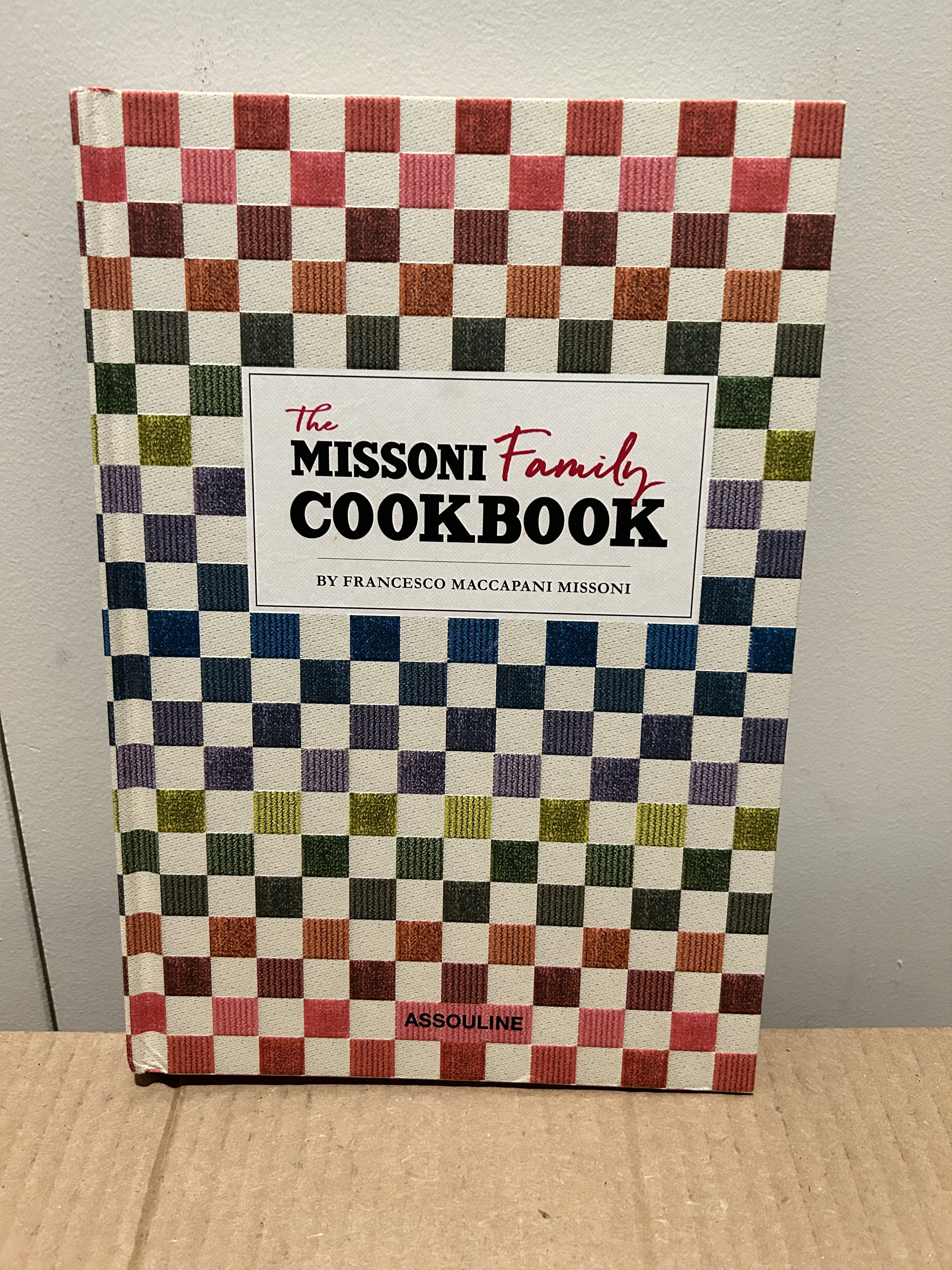 The Missoni Family Cookbook Francesco Maccapani ASSOULINE