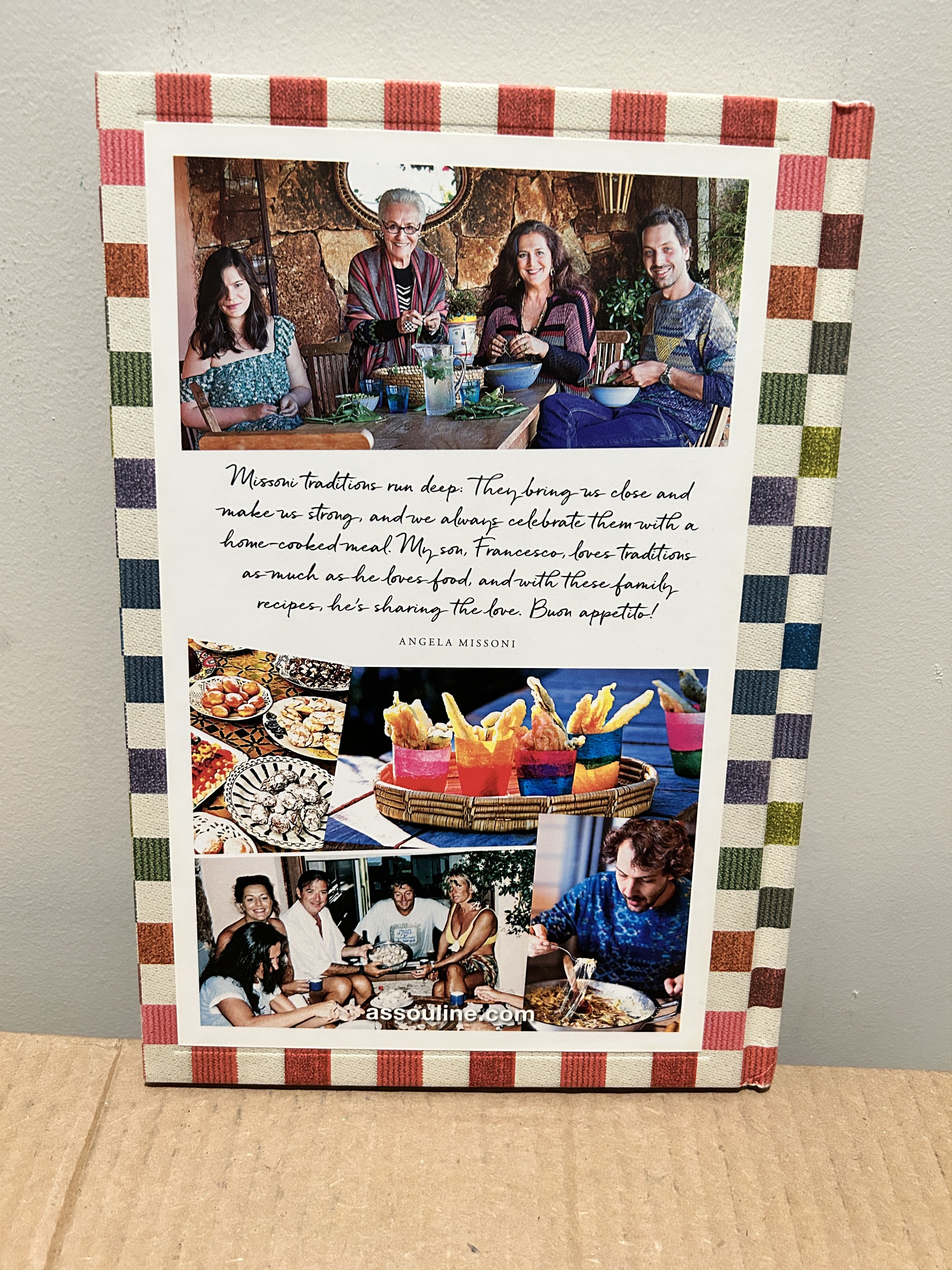 Missoni The Missoni Family Cookbook Francesco Maccapani ASSOULINE Size ONE SIZE - 2 Thumbnail