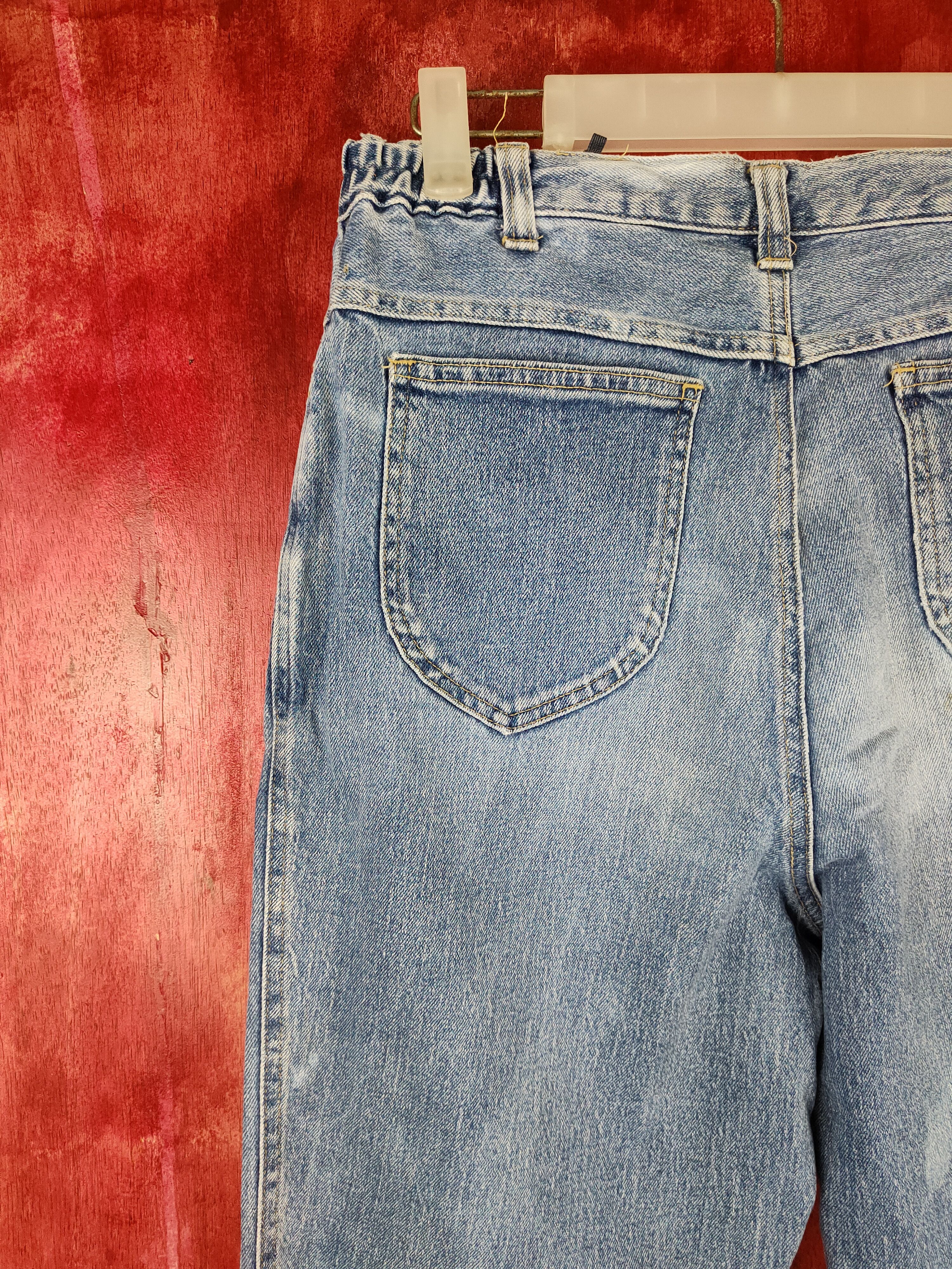 Japanese Brand × Vintage Full Heart®-New American Blue vintage Pants Denim #5955 Size 26" / US 2 / IT 38 - 8 Thumbnail