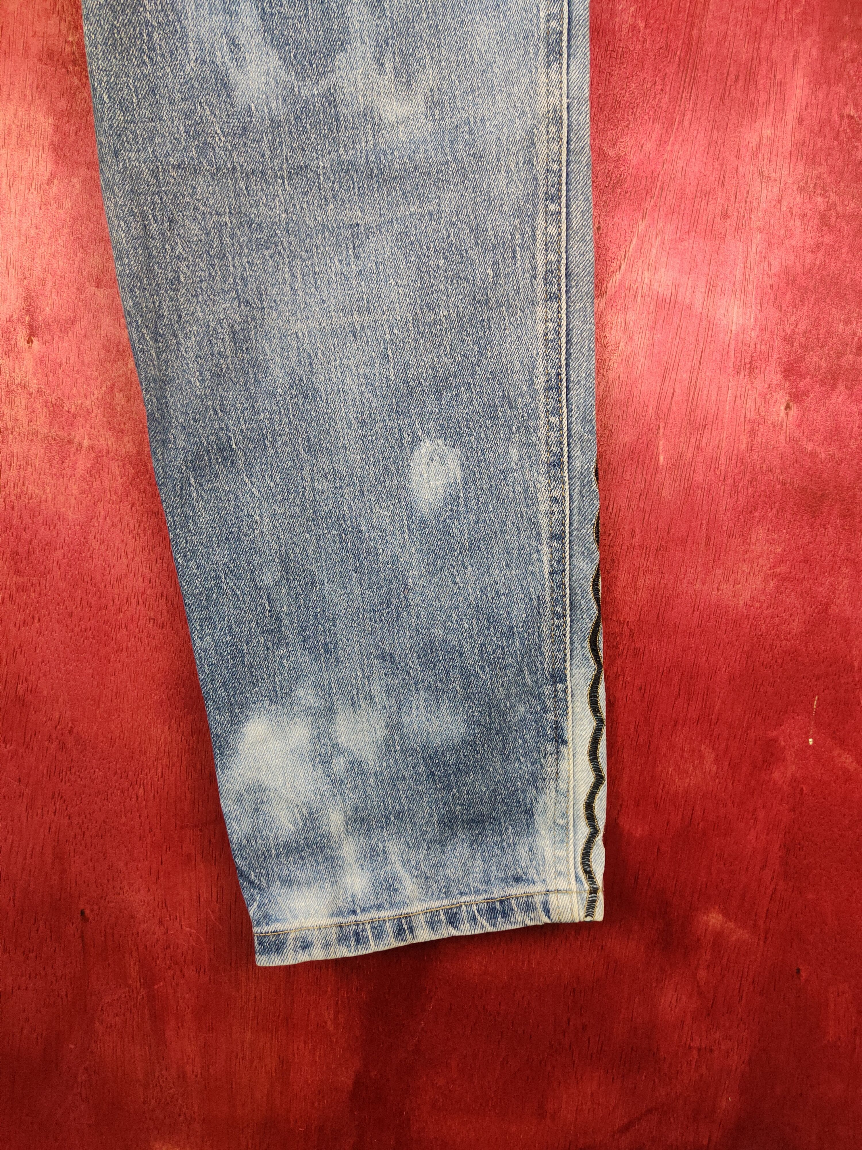 Japanese Brand × Vintage Full Heart®-New American Blue vintage Pants Denim #5955 Size 26" / US 2 / IT 38 - 12 Thumbnail