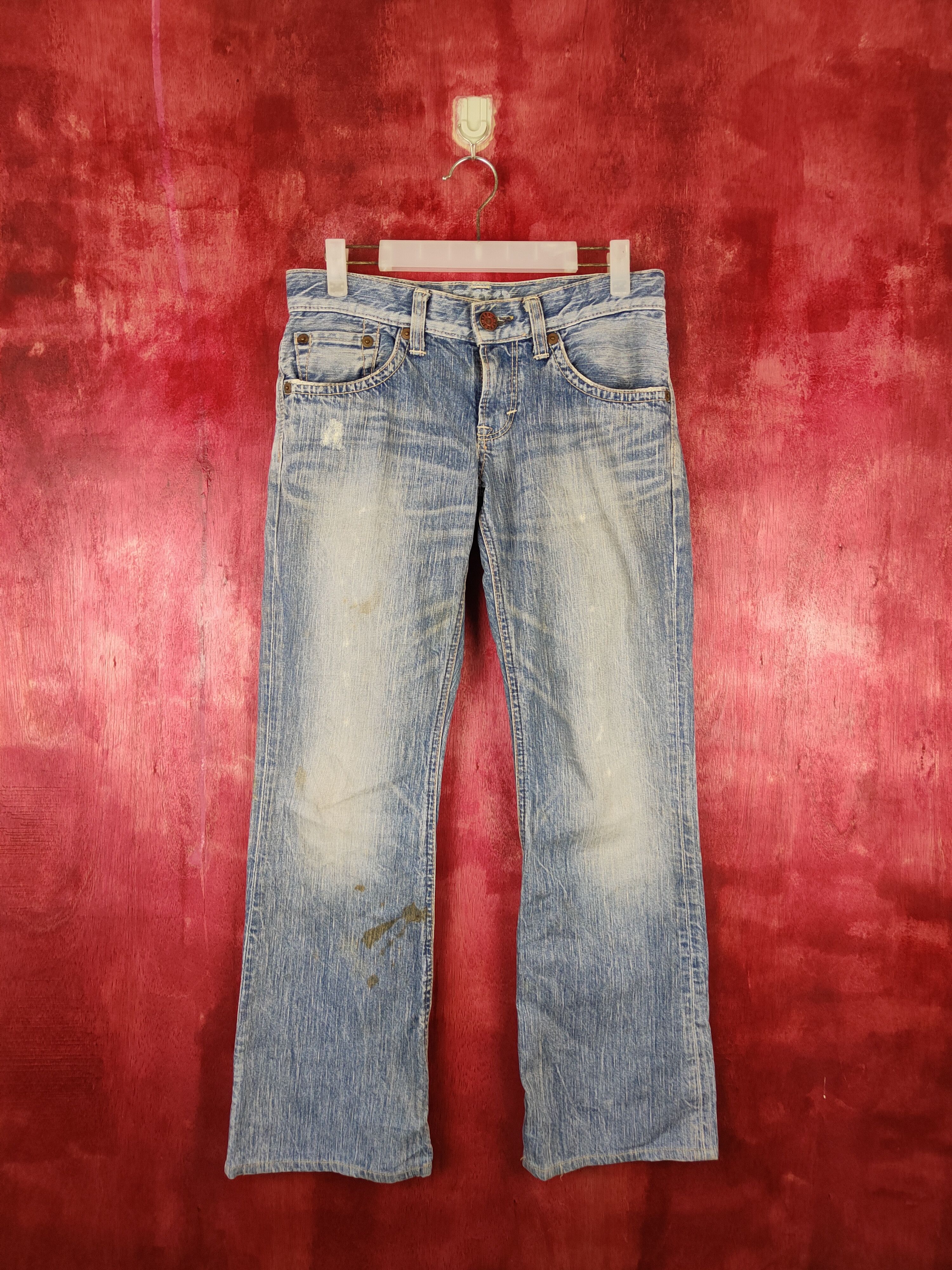 Edwin × Japanese Brand Edwin-Blue Trip Blue faded jeans Pants Denim #5944 Size 29" - 1 Thumbnail