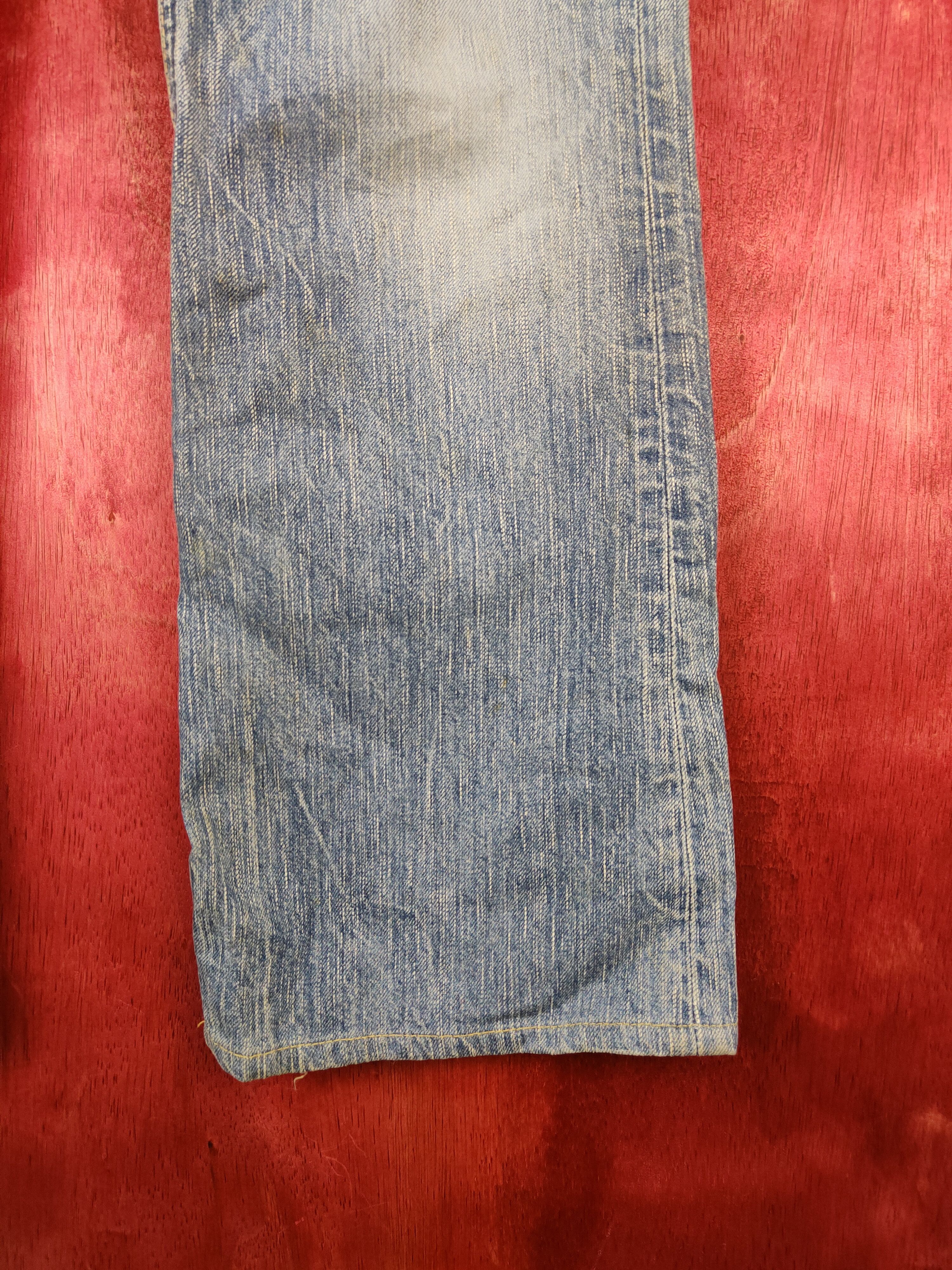 Edwin × Japanese Brand Edwin-Blue Trip Blue faded jeans Pants Denim #5944 Size 29" - 7 Thumbnail