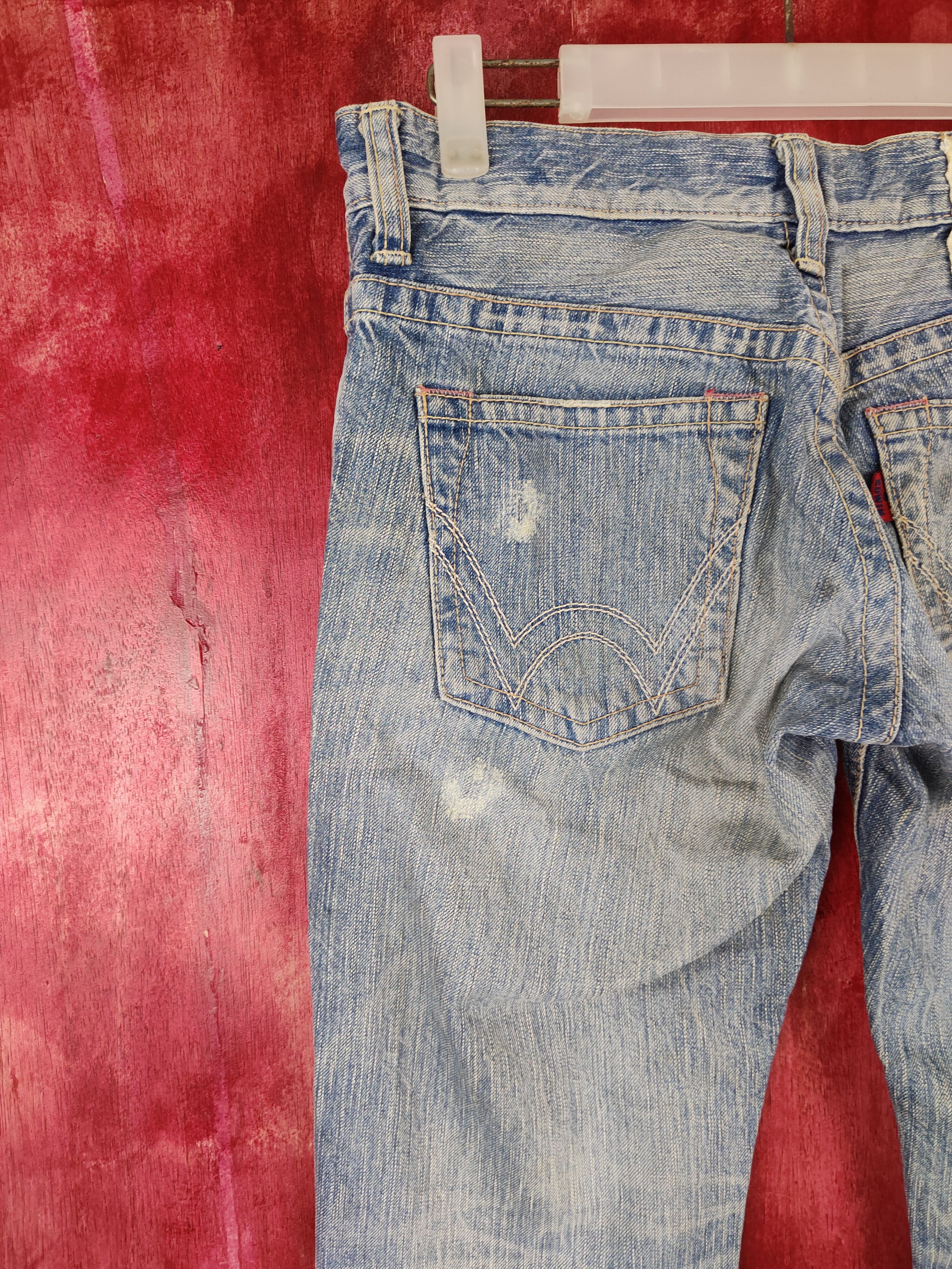 Edwin × Japanese Brand Edwin-Blue Trip Blue faded jeans Pants Denim #5944 Size 29" - 9 Thumbnail