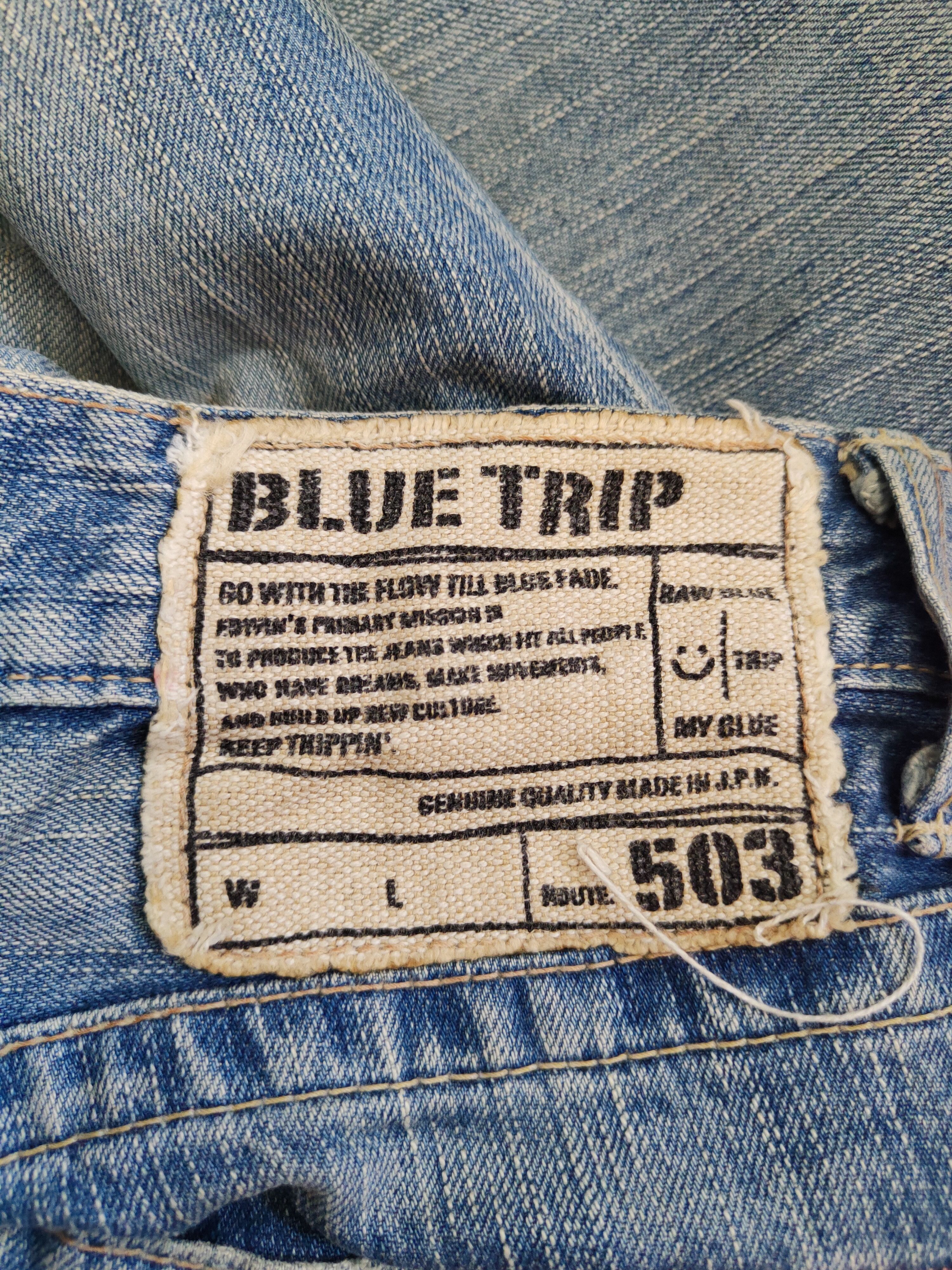 Edwin × Japanese Brand Edwin-Blue Trip Blue faded jeans Pants Denim #5944 Size 29" - 14 Thumbnail