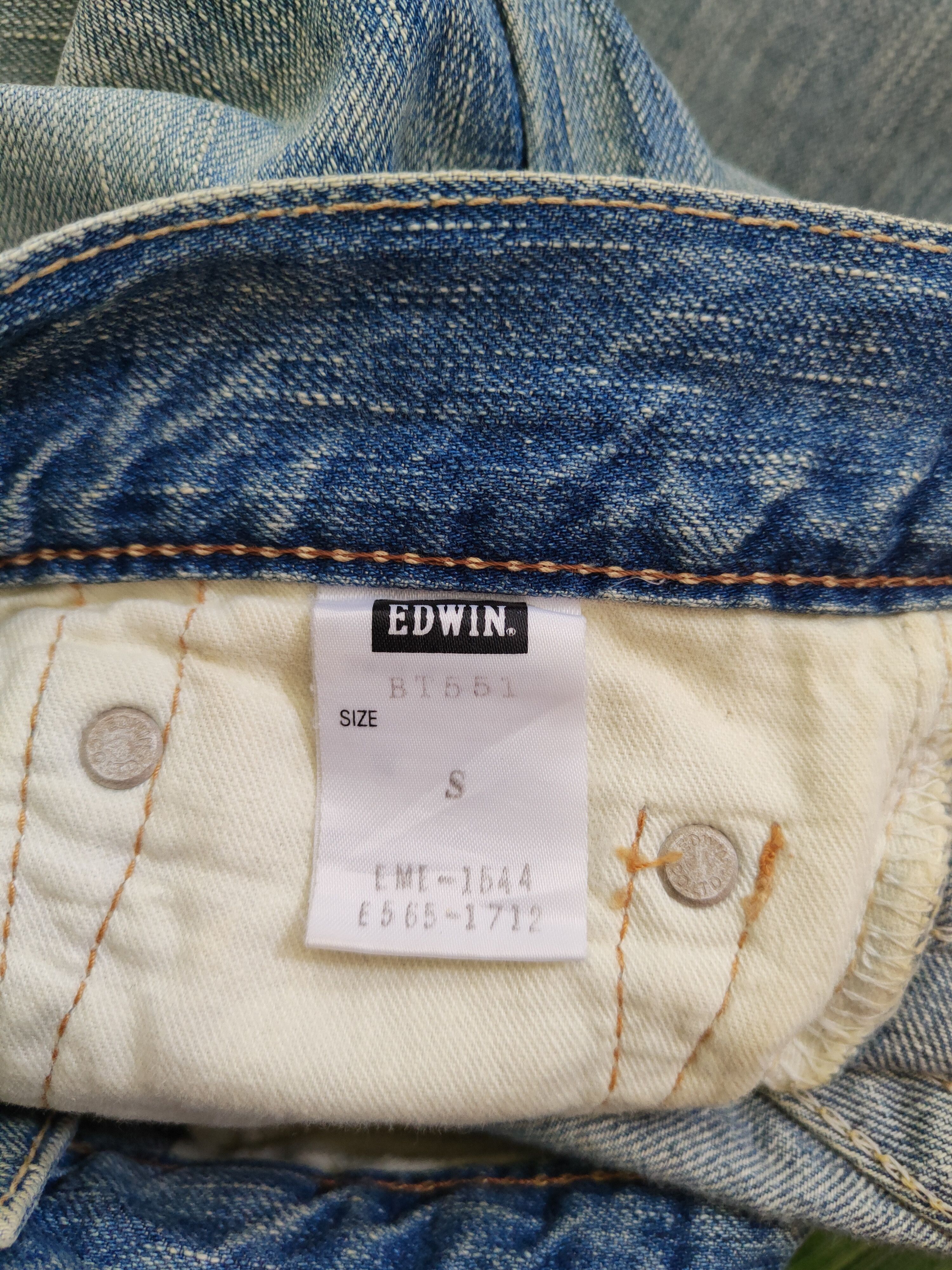 Edwin × Japanese Brand Edwin-Blue Trip Blue faded jeans Pants Denim #5944 Size 29" - 16 Thumbnail