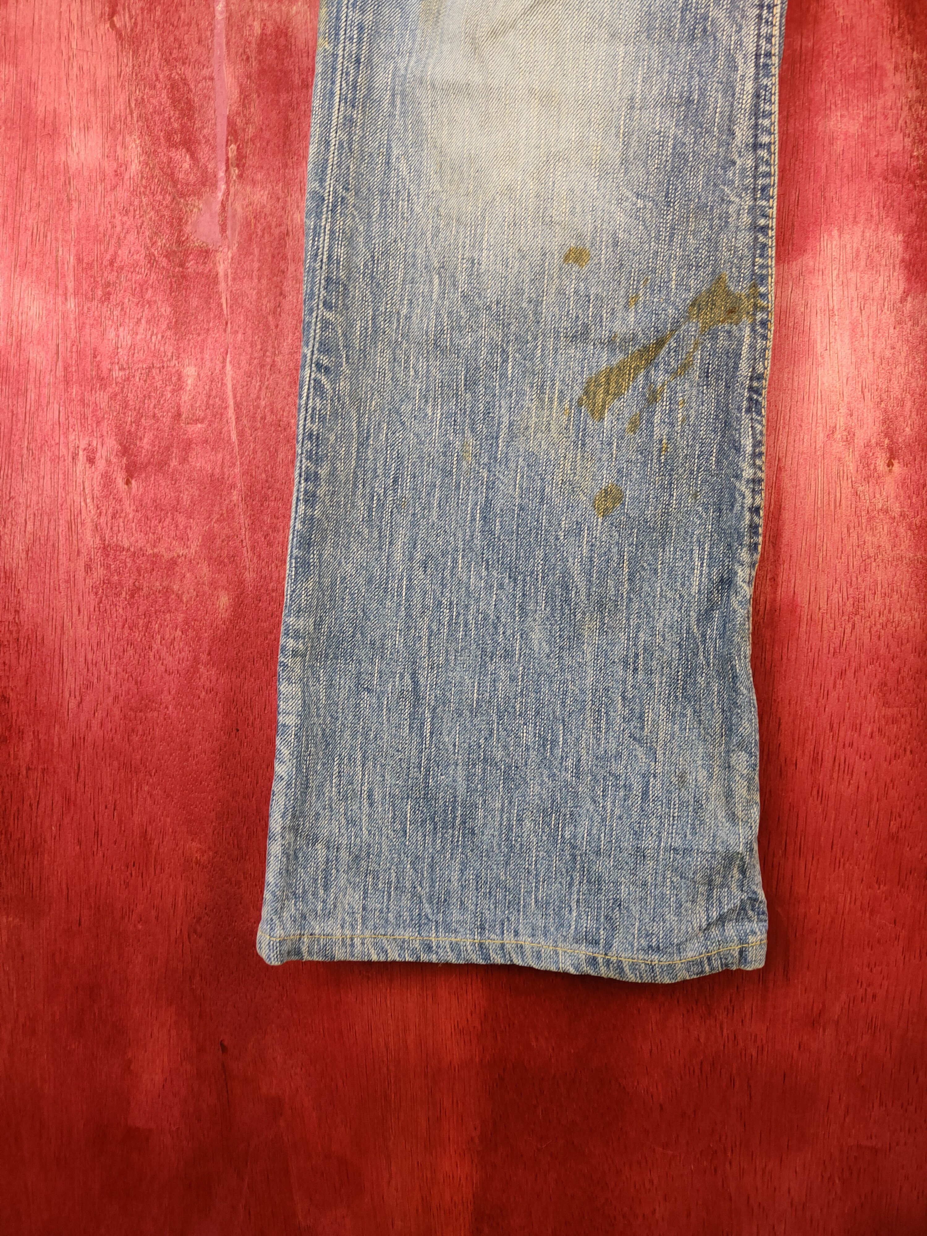 Edwin × Japanese Brand Edwin-Blue Trip Blue faded jeans Pants Denim #5944 Size 29" - 5 Thumbnail