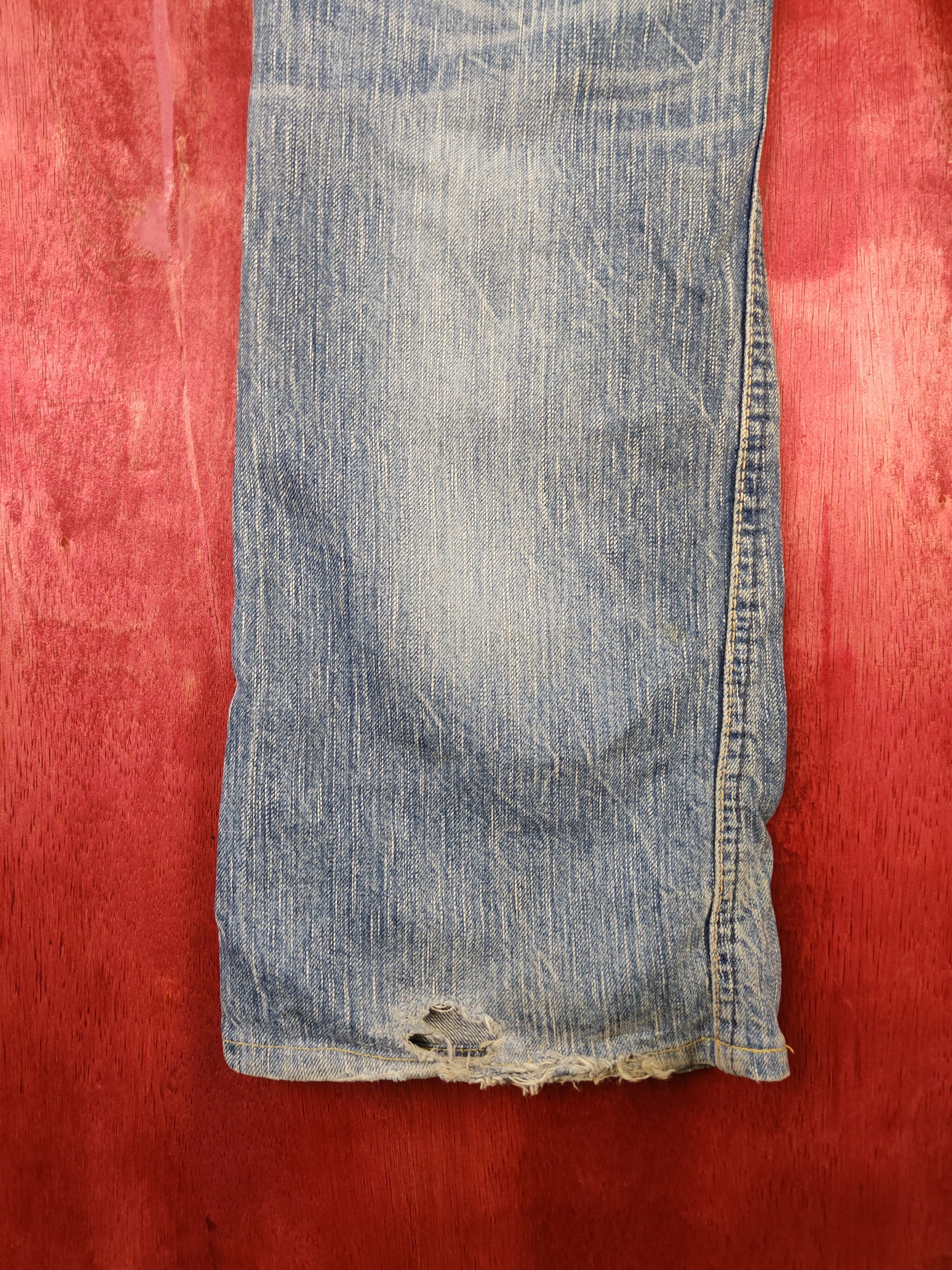 Edwin × Japanese Brand Edwin-Blue Trip Blue faded jeans Pants Denim #5944 Size 29" - 10 Thumbnail