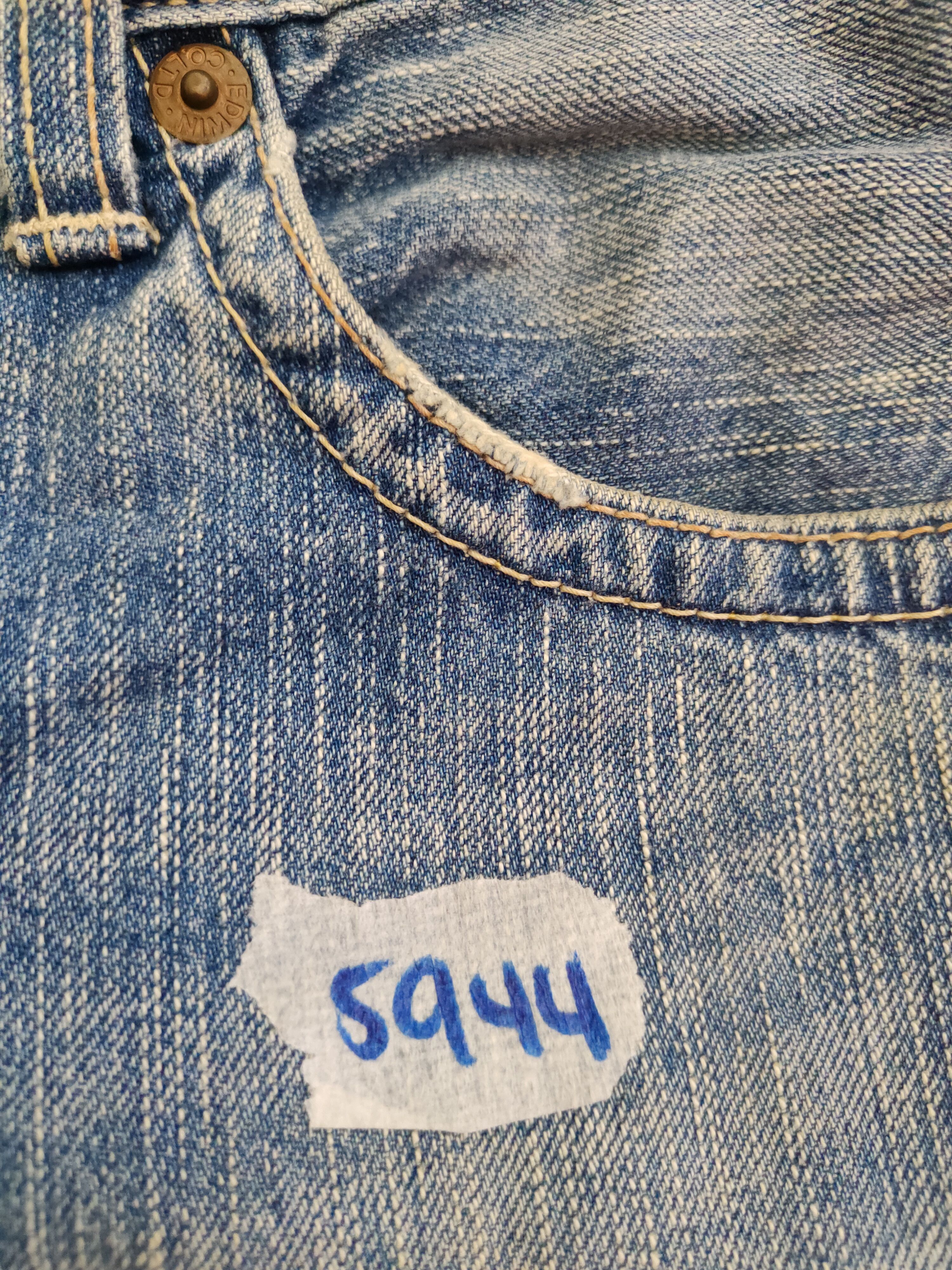 Edwin × Japanese Brand Edwin-Blue Trip Blue faded jeans Pants Denim #5944 Size 29" - 17 Thumbnail