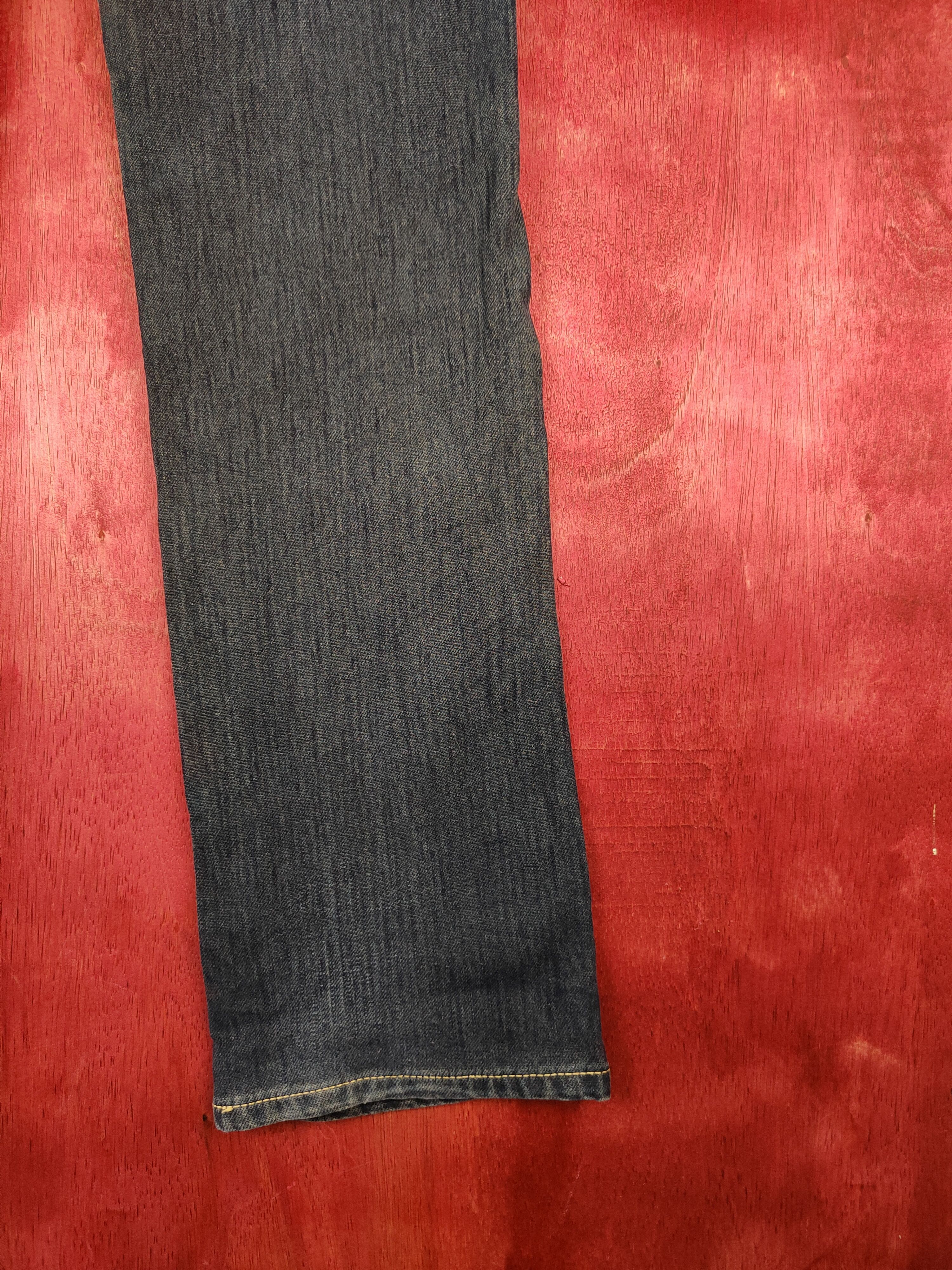 Edwin × Japanese Brand Edwin Dark Blue faded jeans Pants Denim #5950 Size 29" - 12 Thumbnail