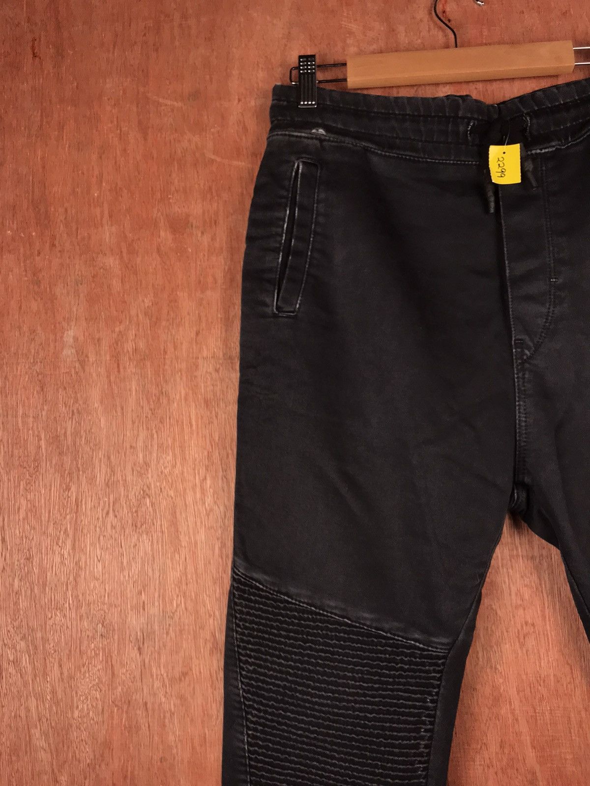 Zara Zara Man bikers denim pants #2299 Size US 31 - 3 Thumbnail