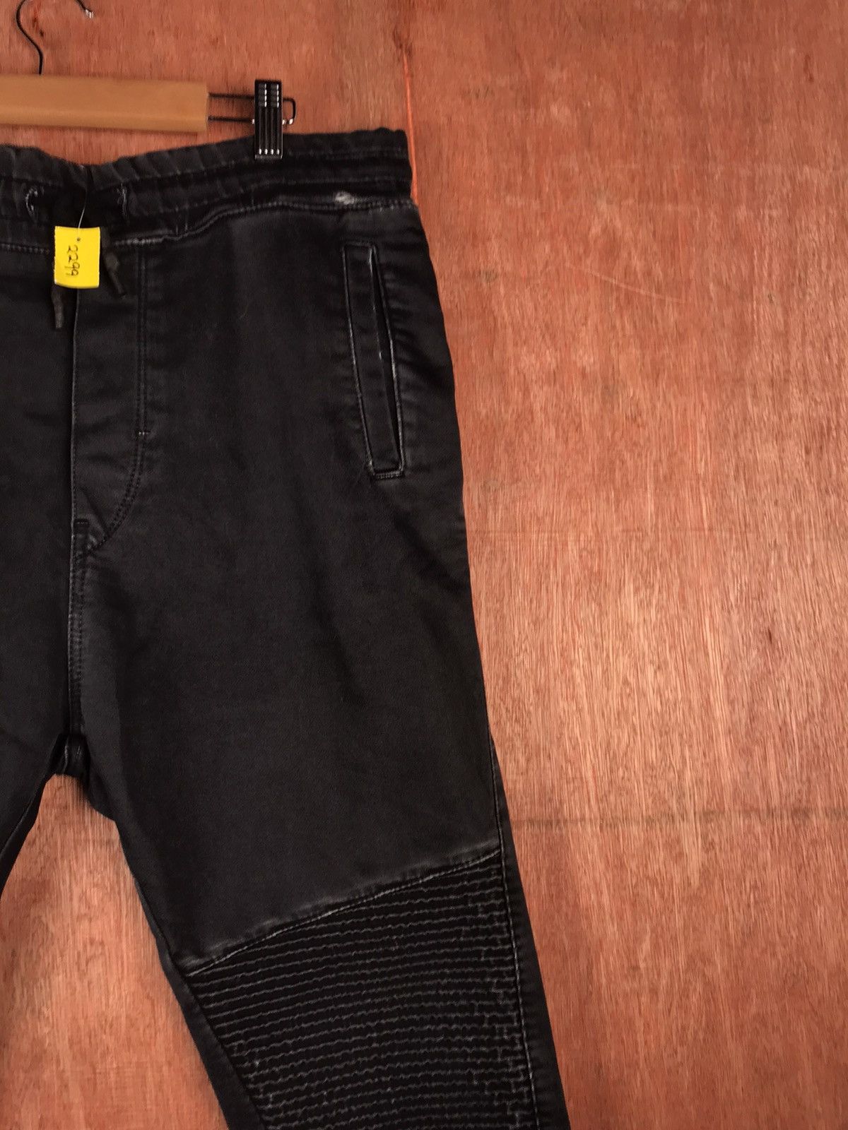 Zara Zara Man bikers denim pants #2299 Size US 31 - 4 Thumbnail